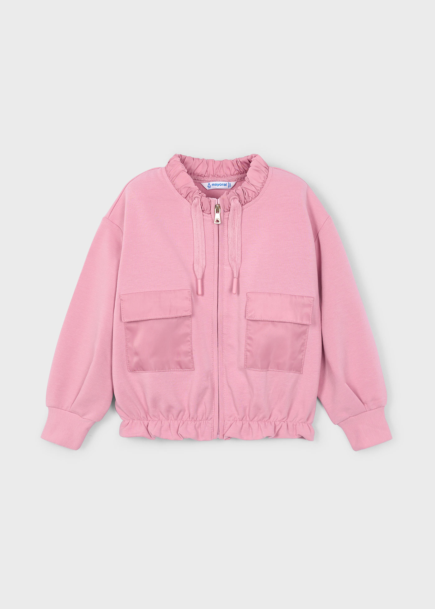 Girl Zip-Up Sweatshirt