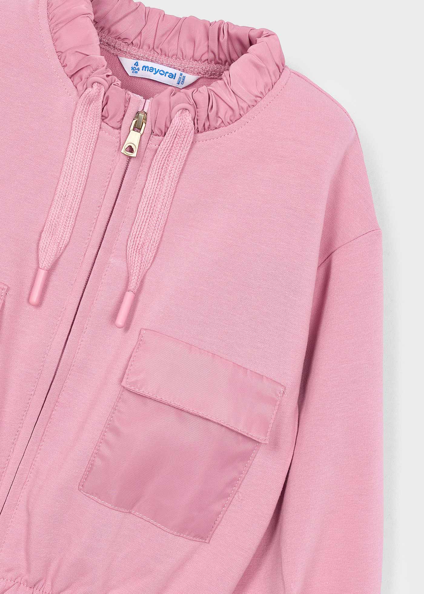 Girl Zip-Up Sweatshirt