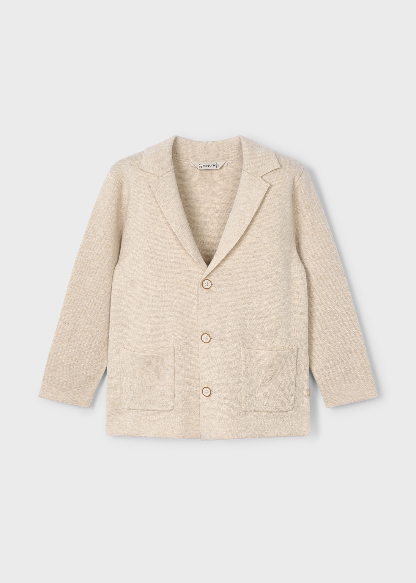 Blazer solapas tricot niño