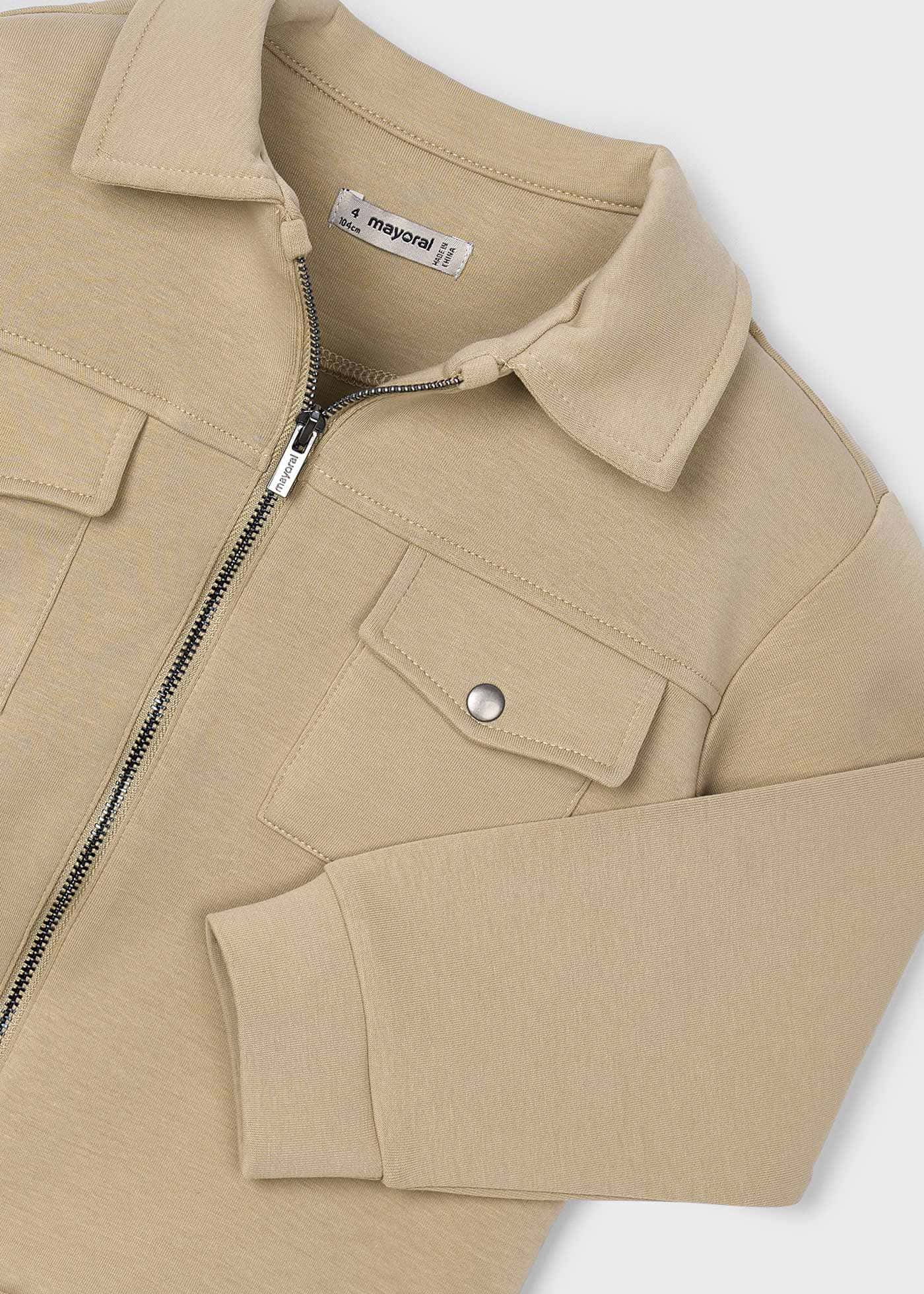 Boy zip jumper with pockets