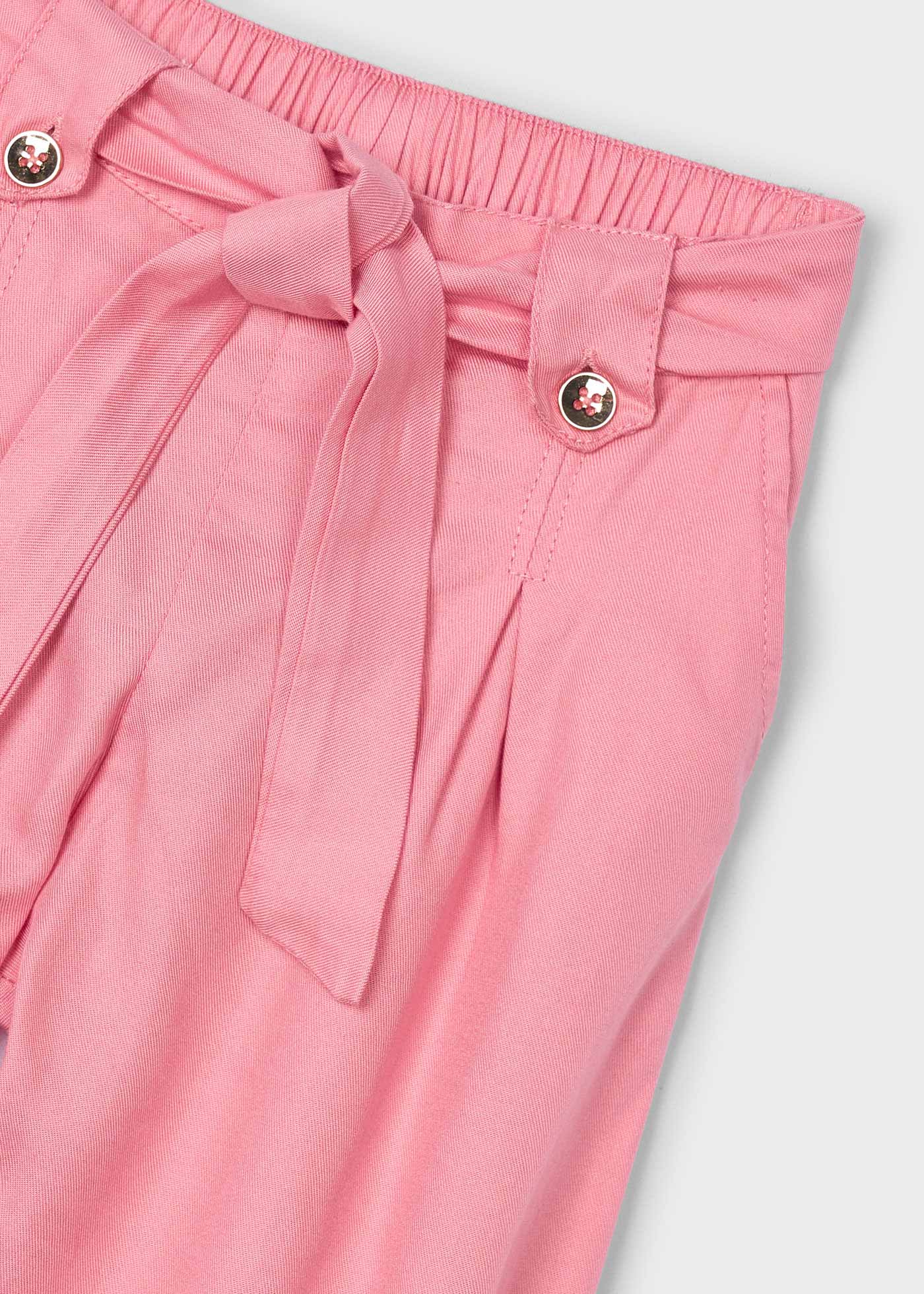 Girl flowy balloon trousers