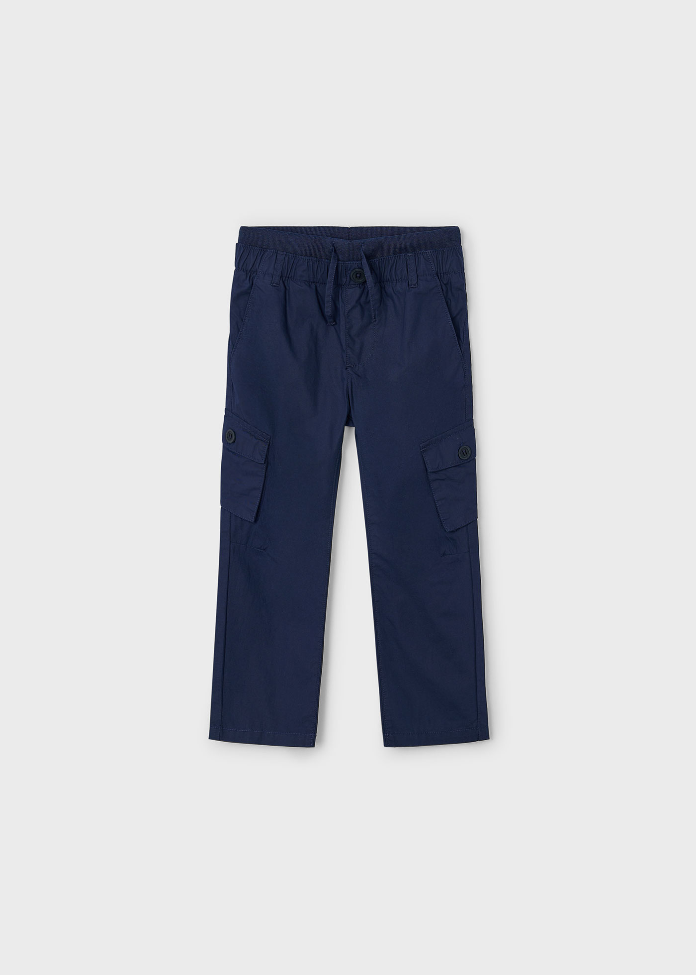 Boy trousers with drawstring