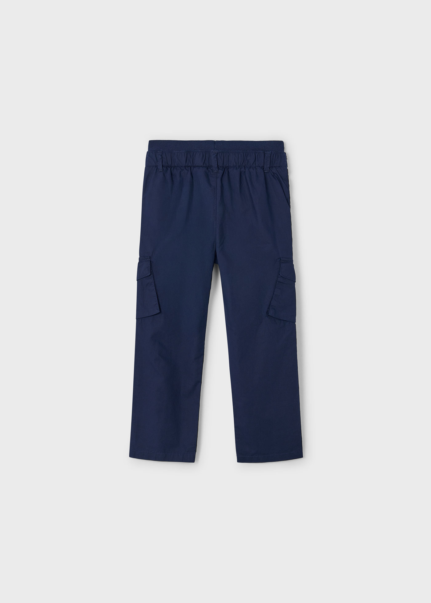 Boy trousers with drawstring