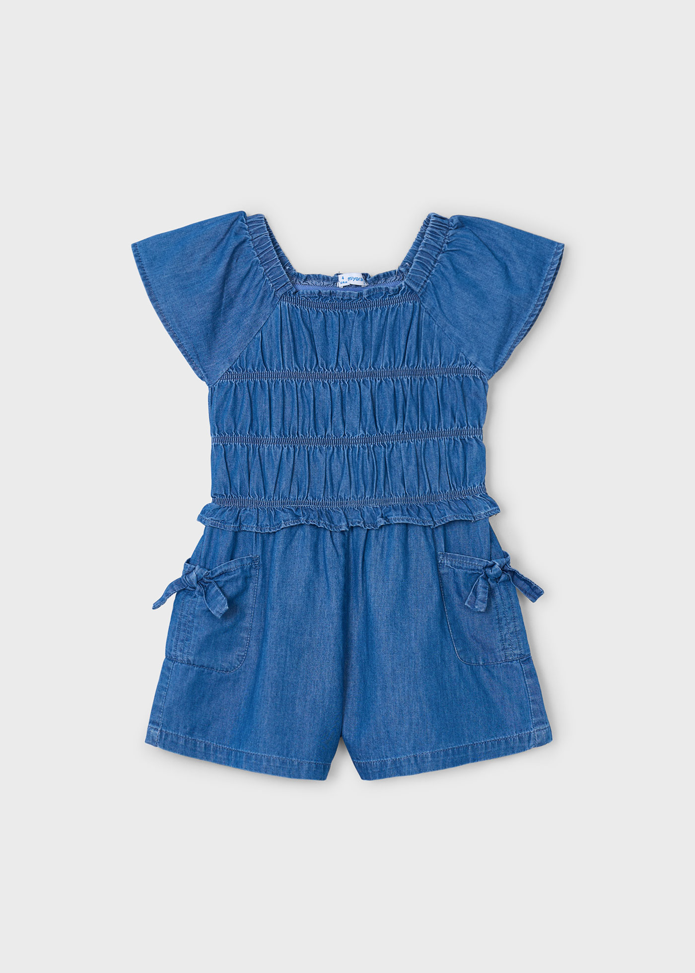 Girl Ruched Romper