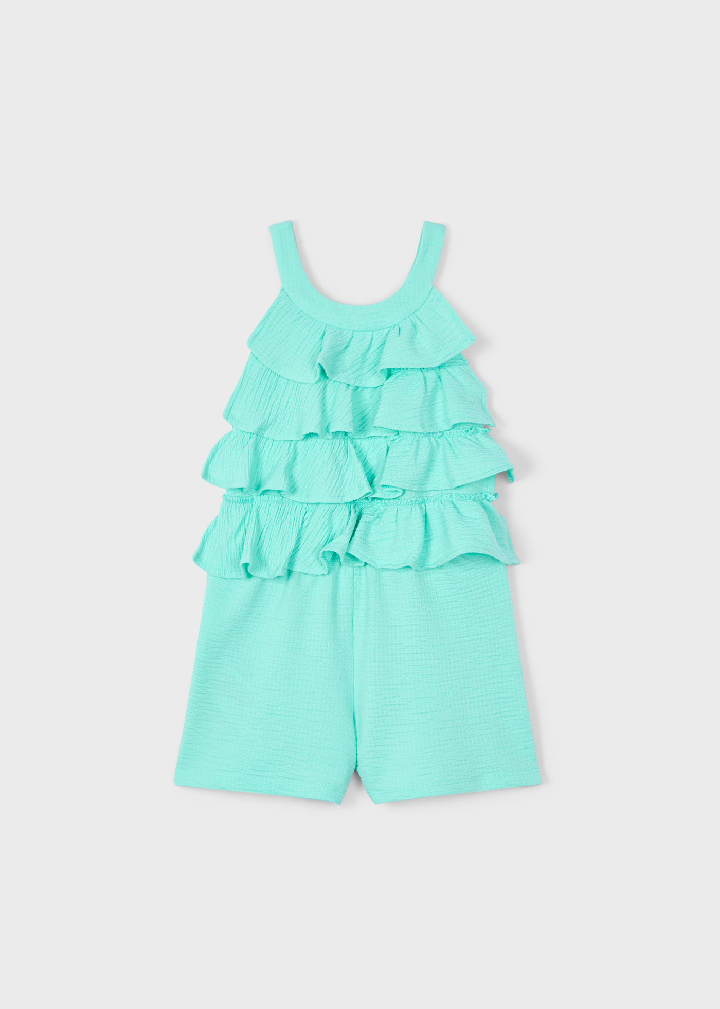 Girl Ruffled Romper