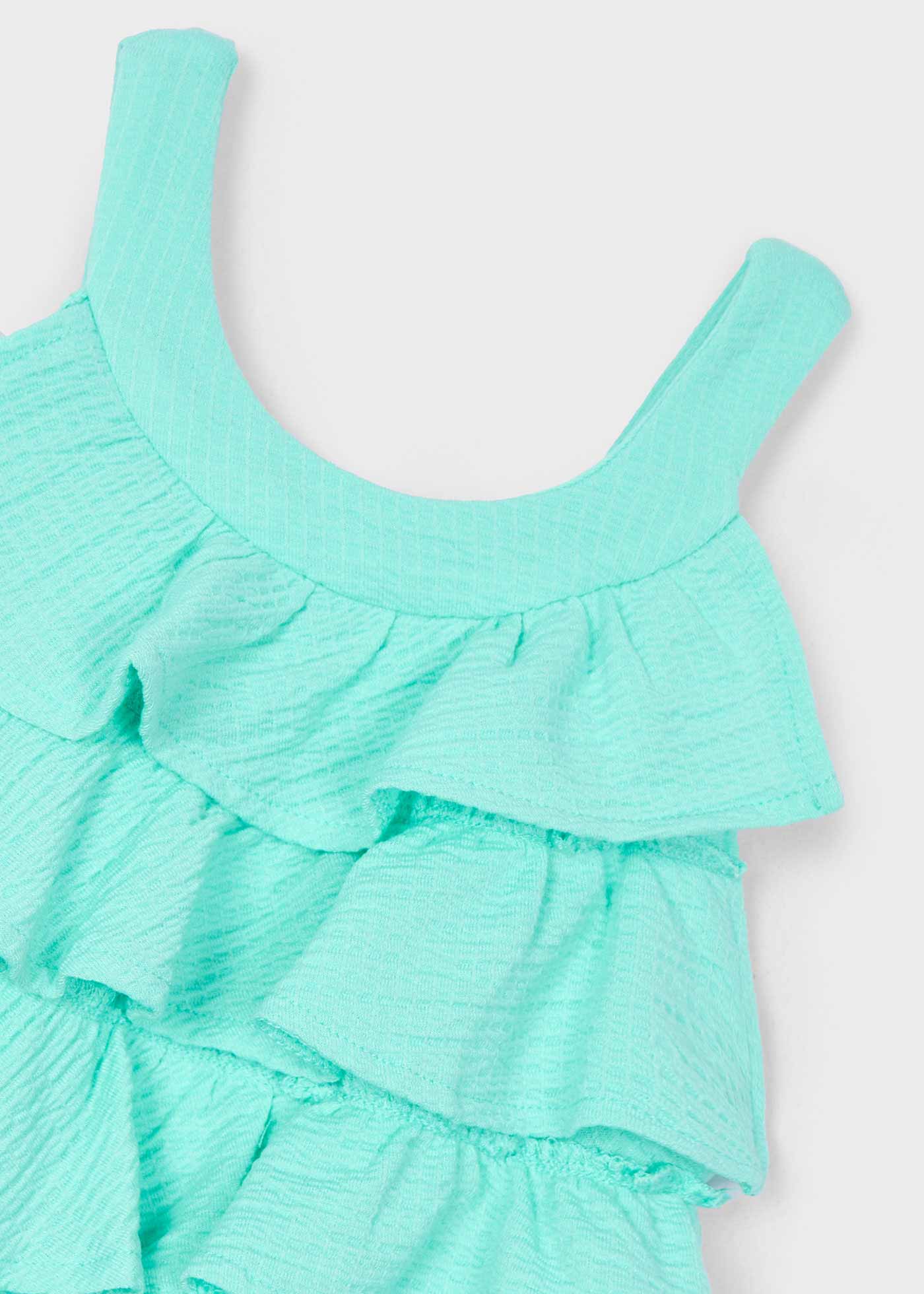 Girl Ruffled Romper