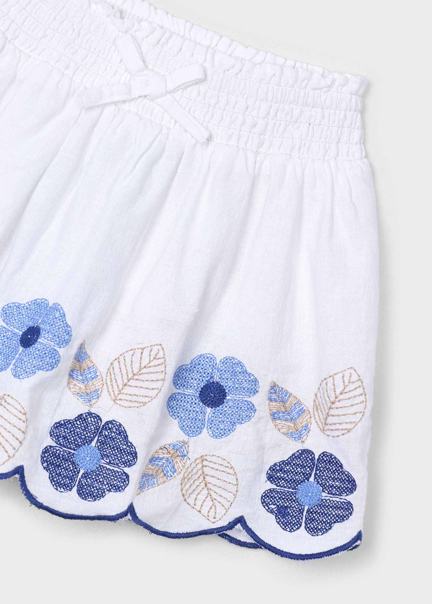 Girl Embroidered Skirt