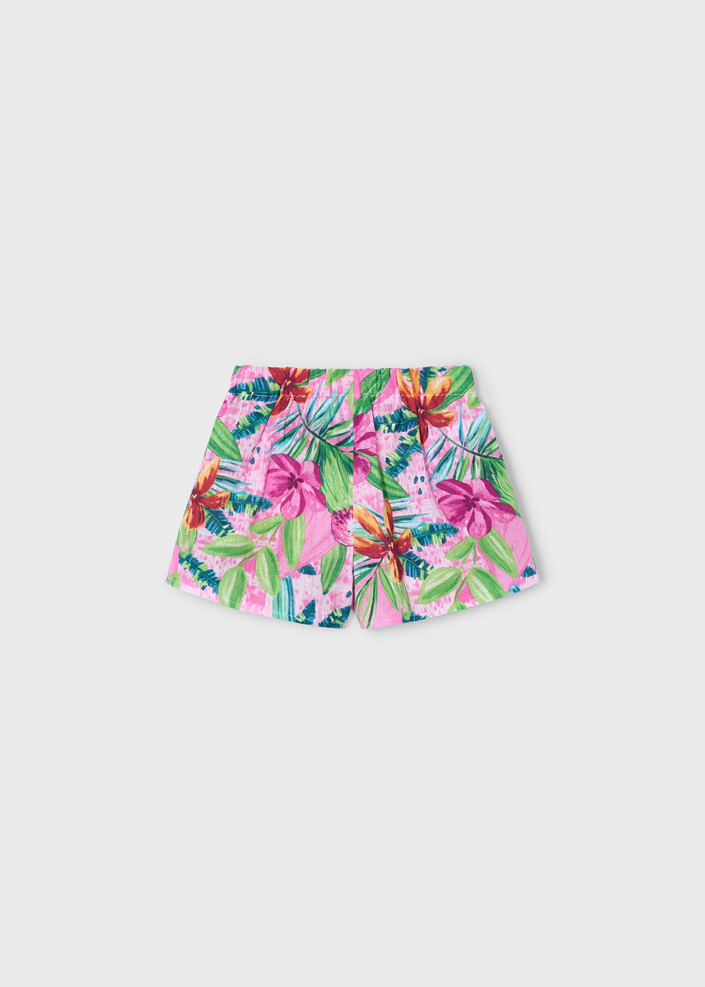 Fusta pantalon tropical fetita