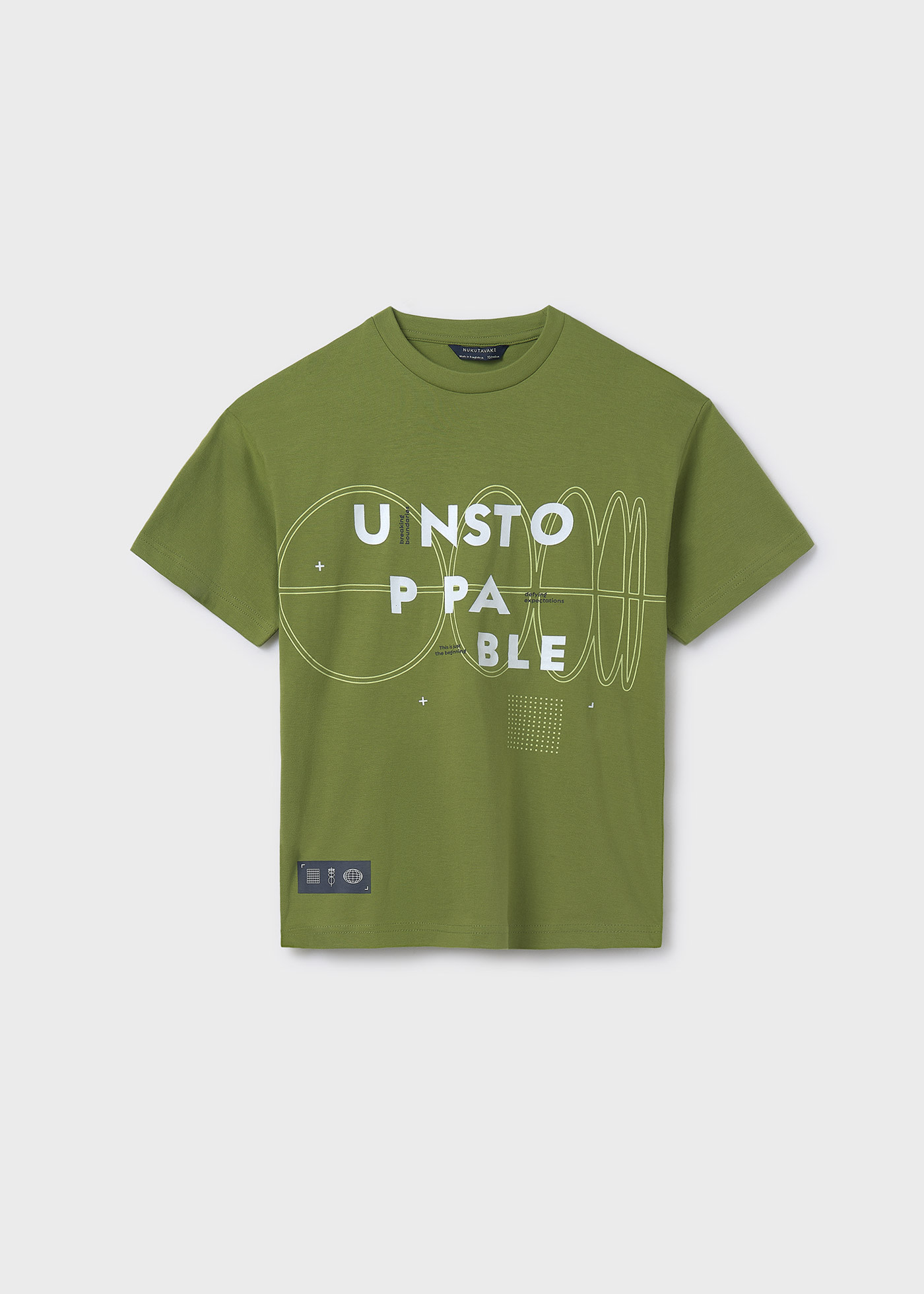 Playera texto chico