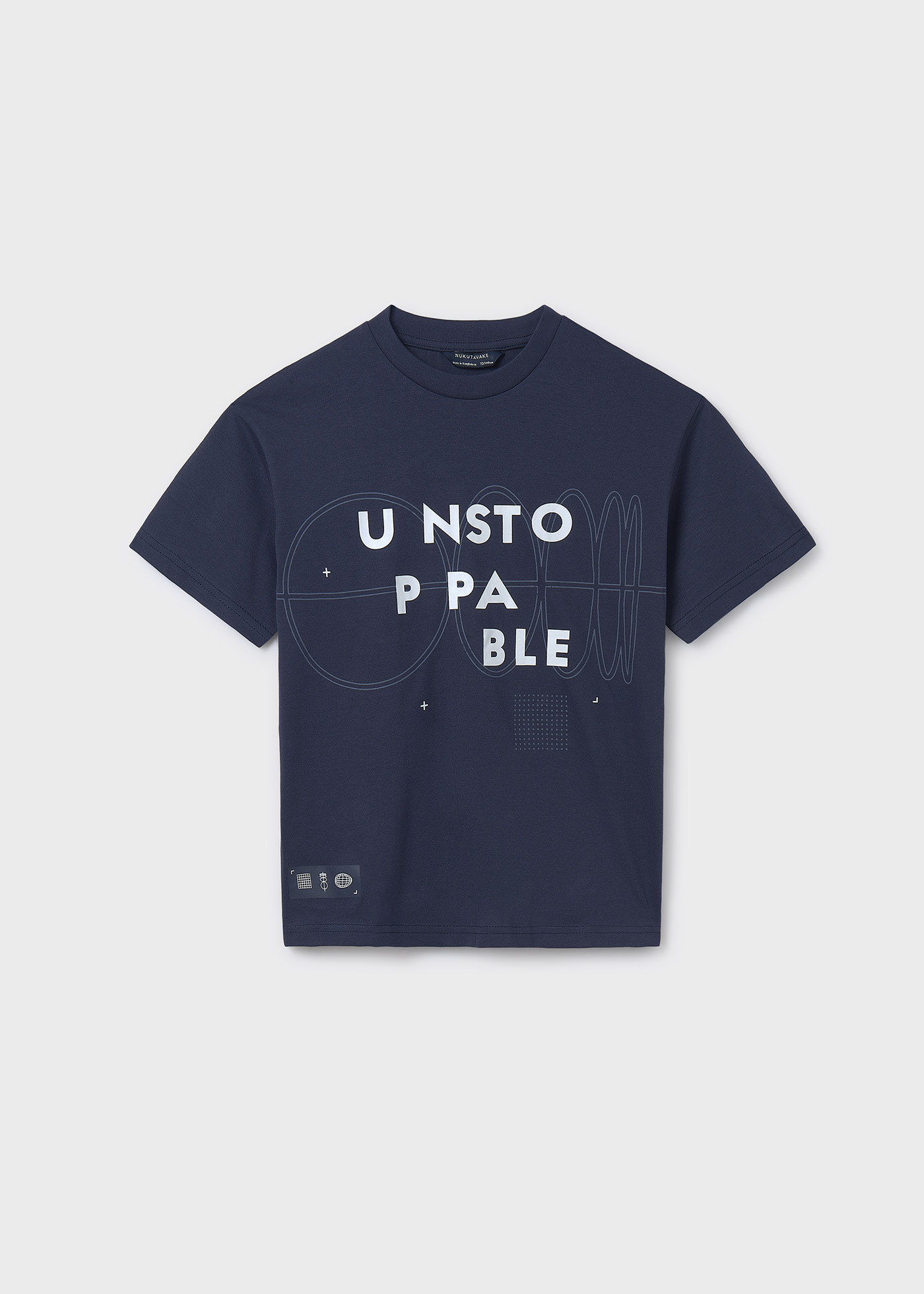 Playera texto chico