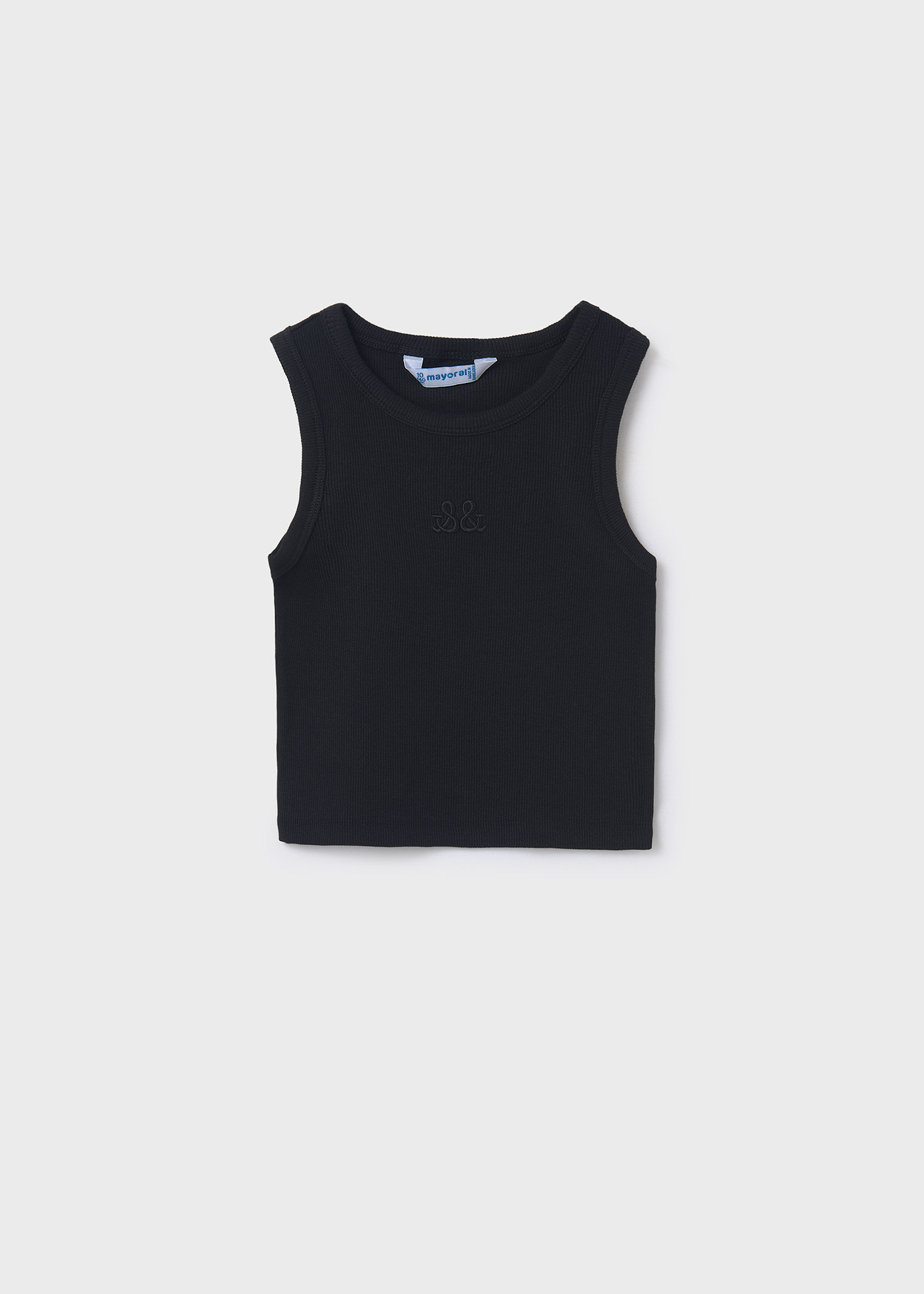 Camisola alças bordado rapariga