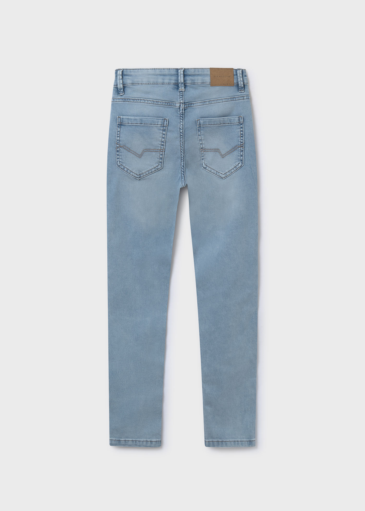 Jeanshose anliegend Teenager Jungen