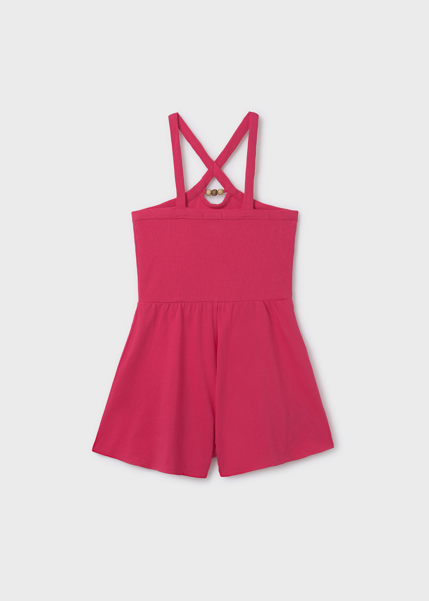 Girl Criss Cross Strap Romper