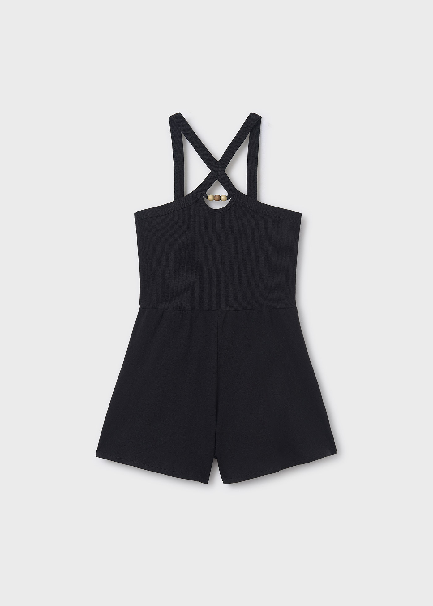 Girl Criss Cross Strap Romper