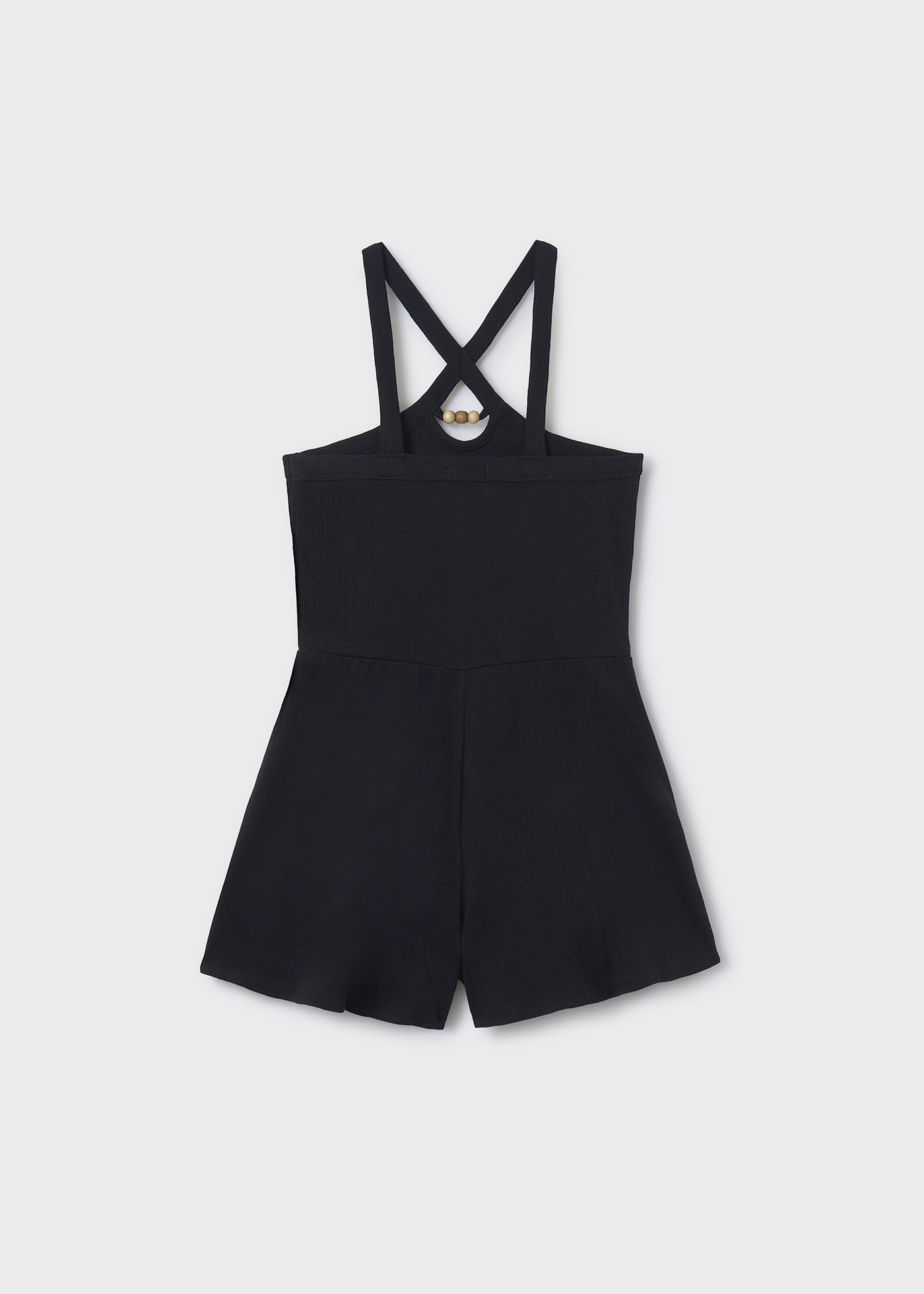 Girl Criss Cross Strap Romper