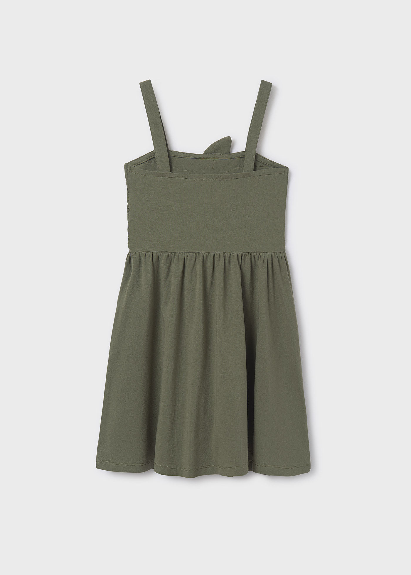 Vestito bretelle fiore ragazza
