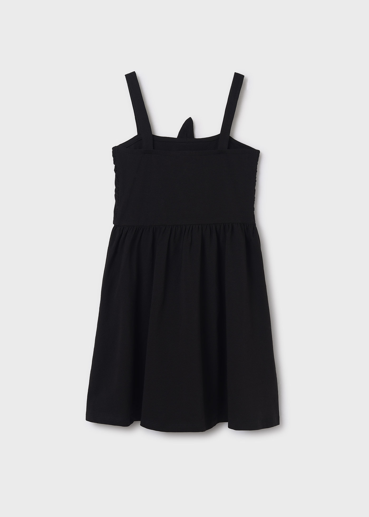 Vestito bretelle fiore ragazza