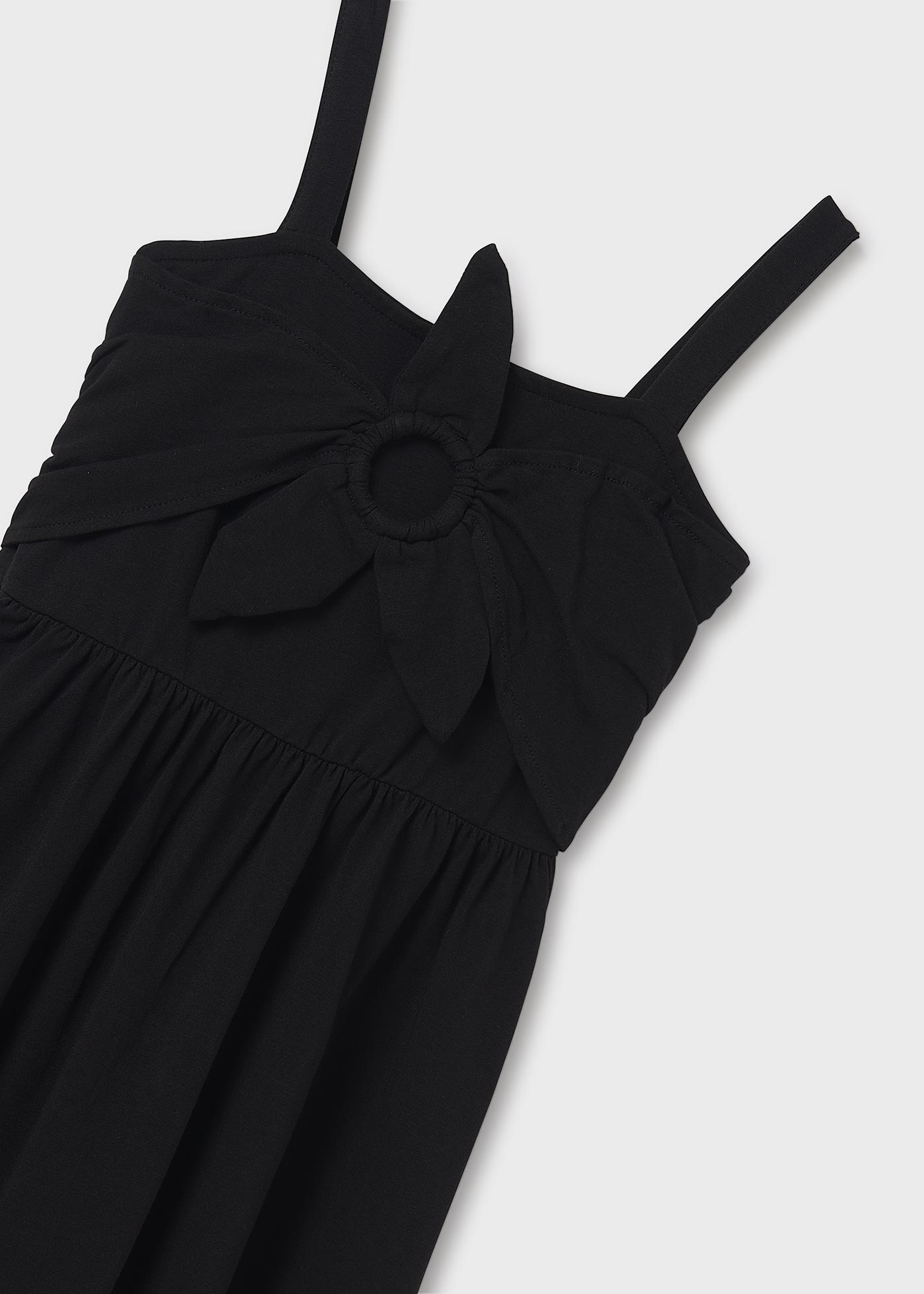 Vestito bretelle fiore ragazza