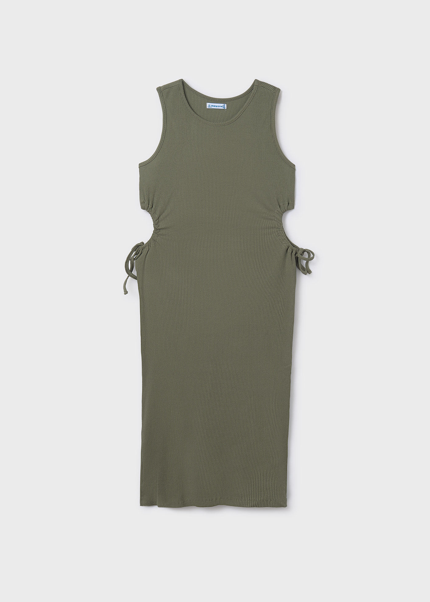 Vestito midi costine ragazza