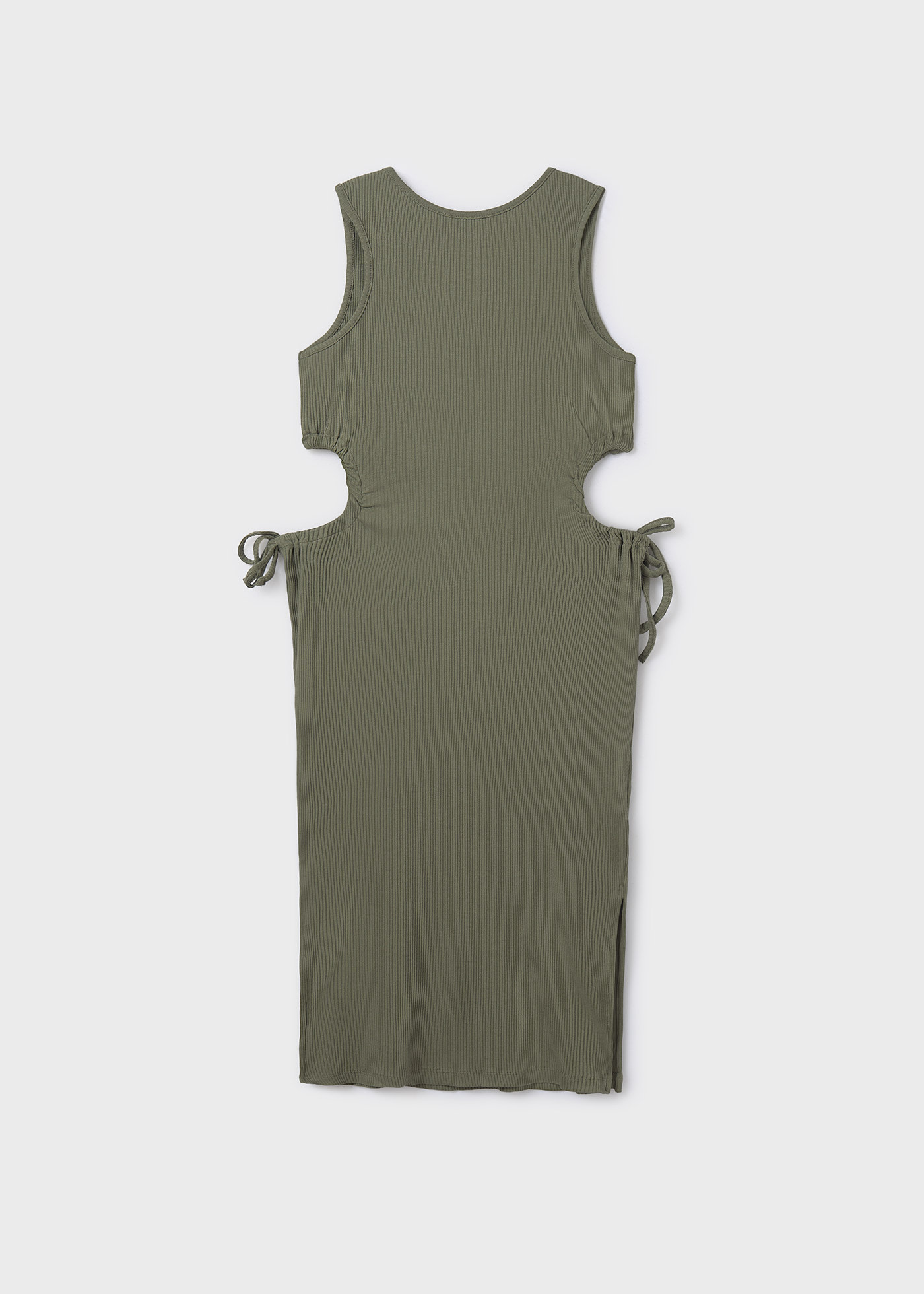 Vestito midi costine ragazza