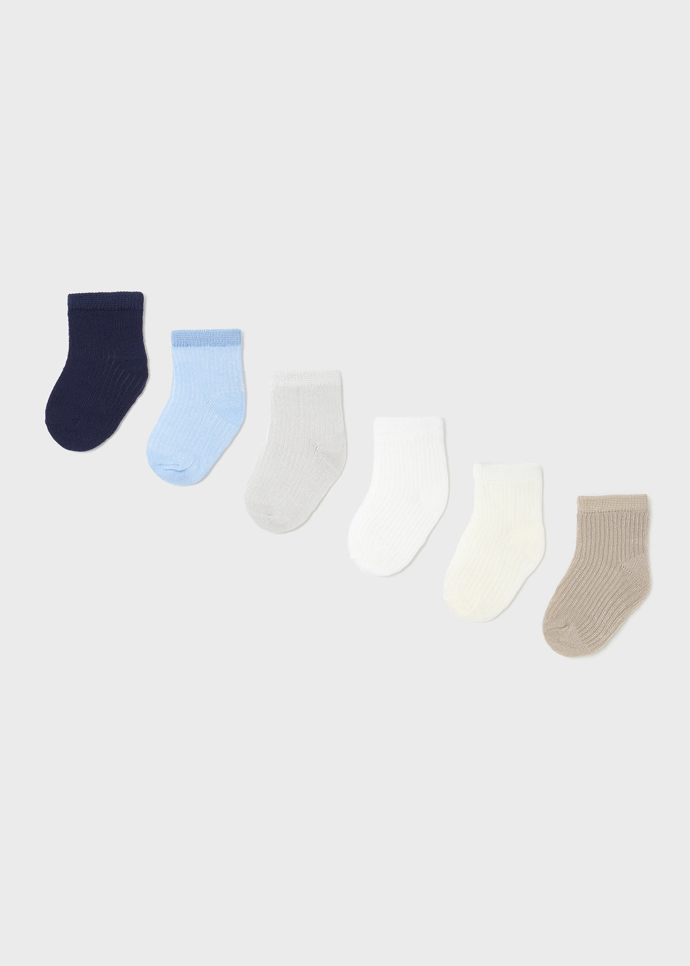 Lot de 6 chaussettes nouveau-né