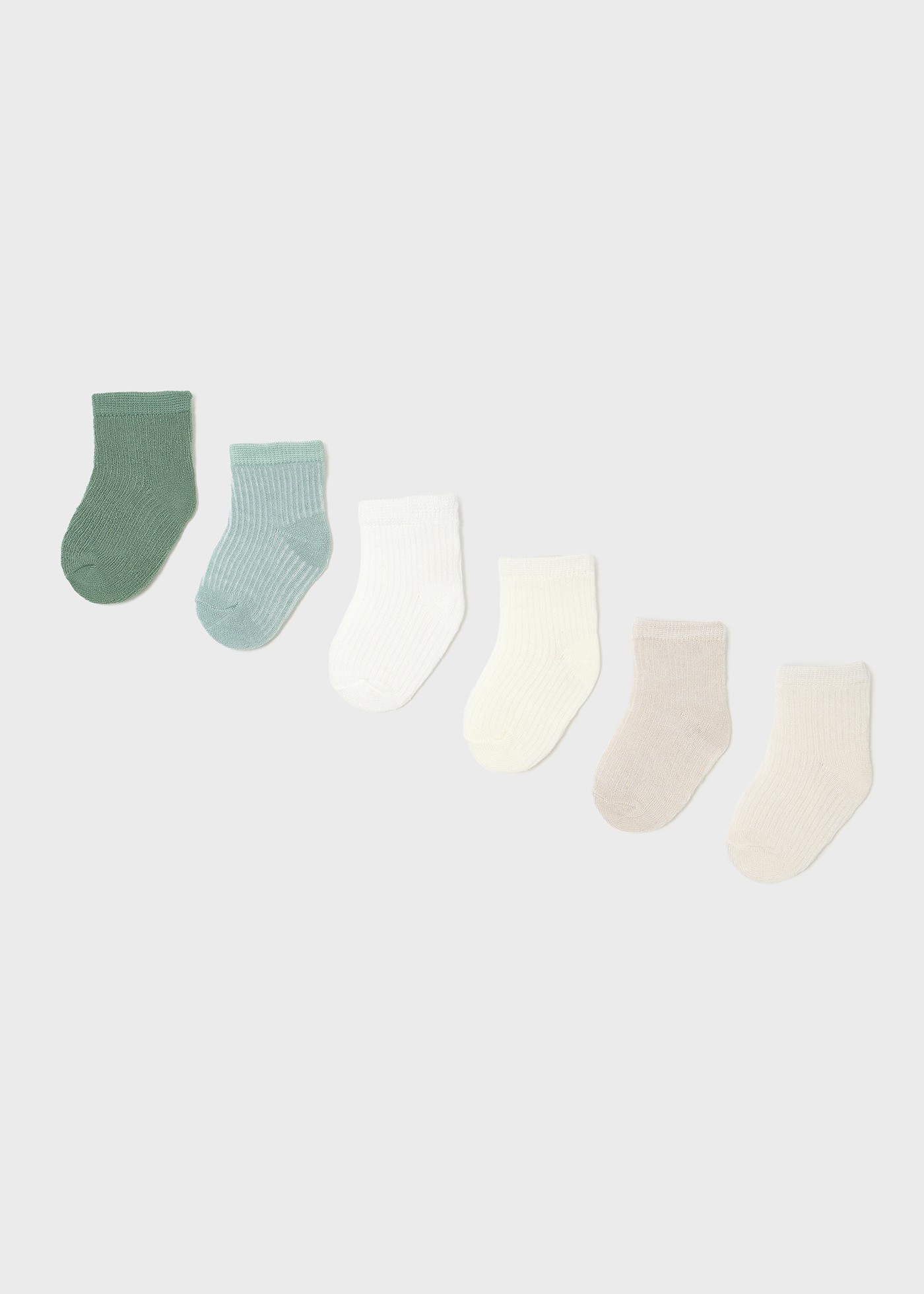 Lot de 6 chaussettes nouveau-né