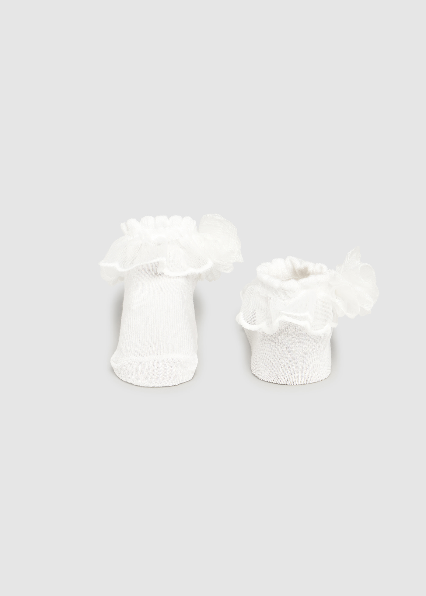 Set fascia e calzini neonata