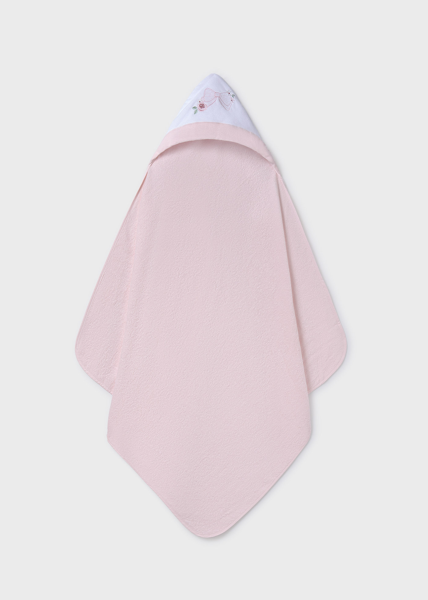 Serviette avec capuche bébé