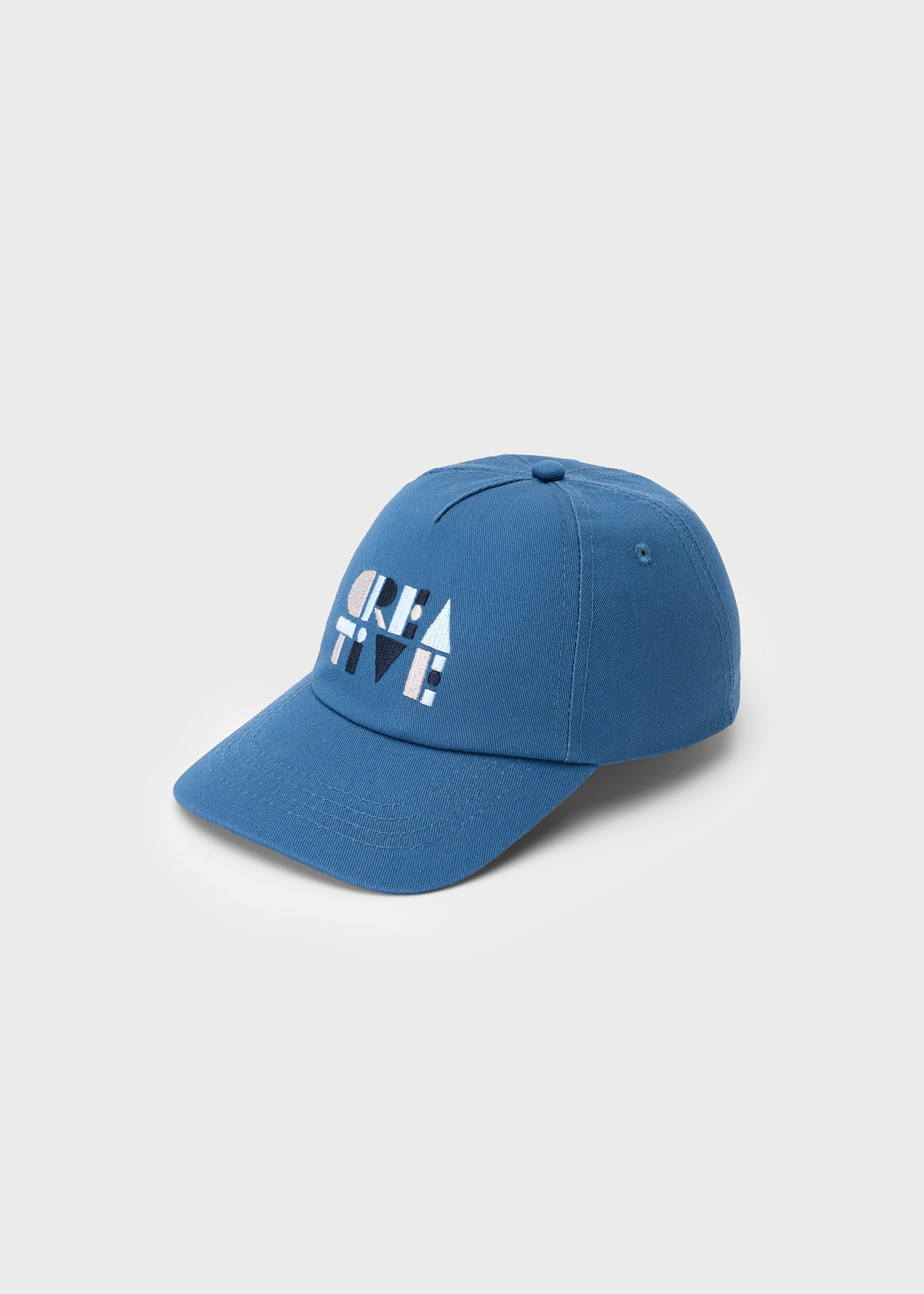 Boy embroidered text cap