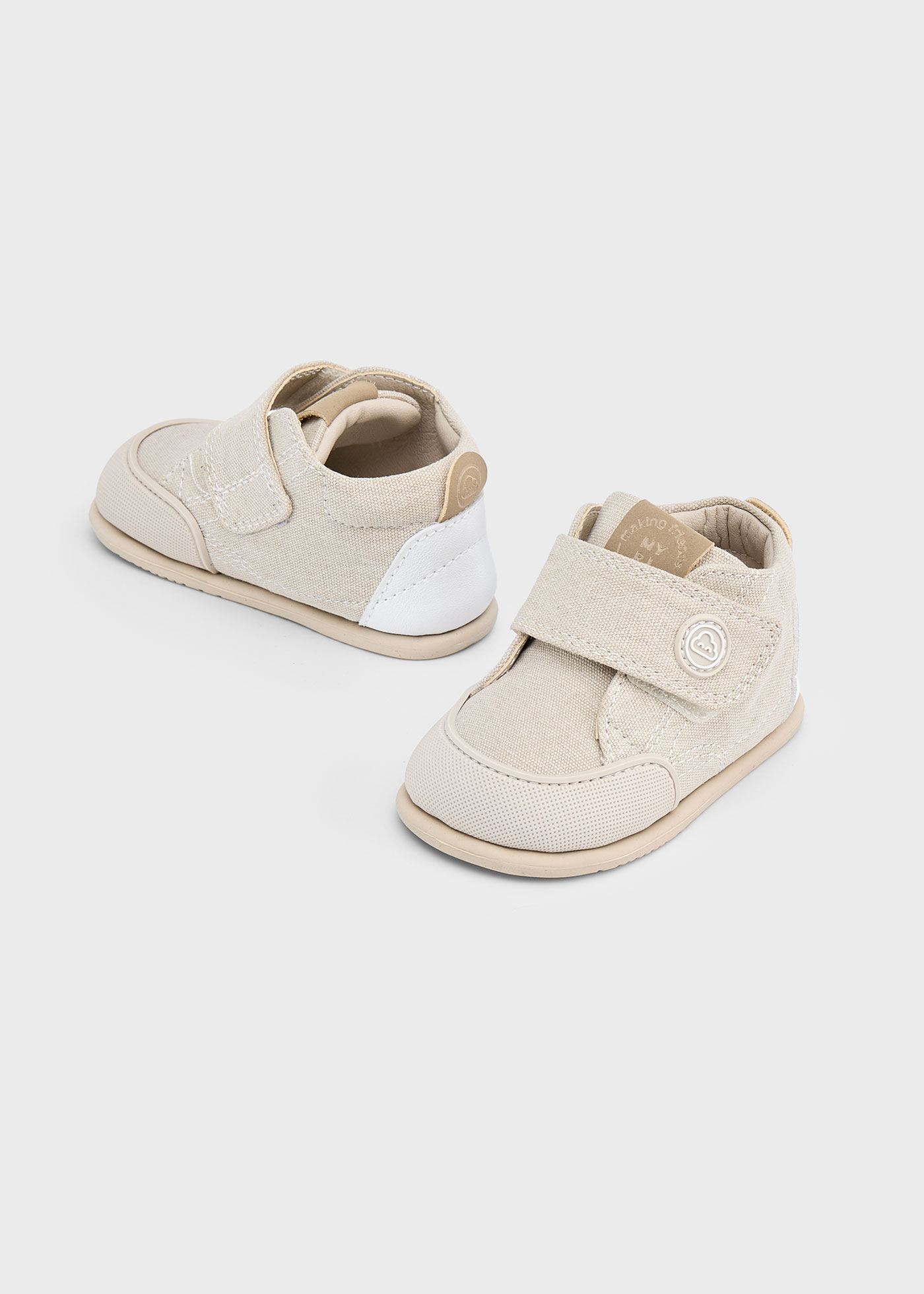 Baby Barefoot Canvas Sneakers