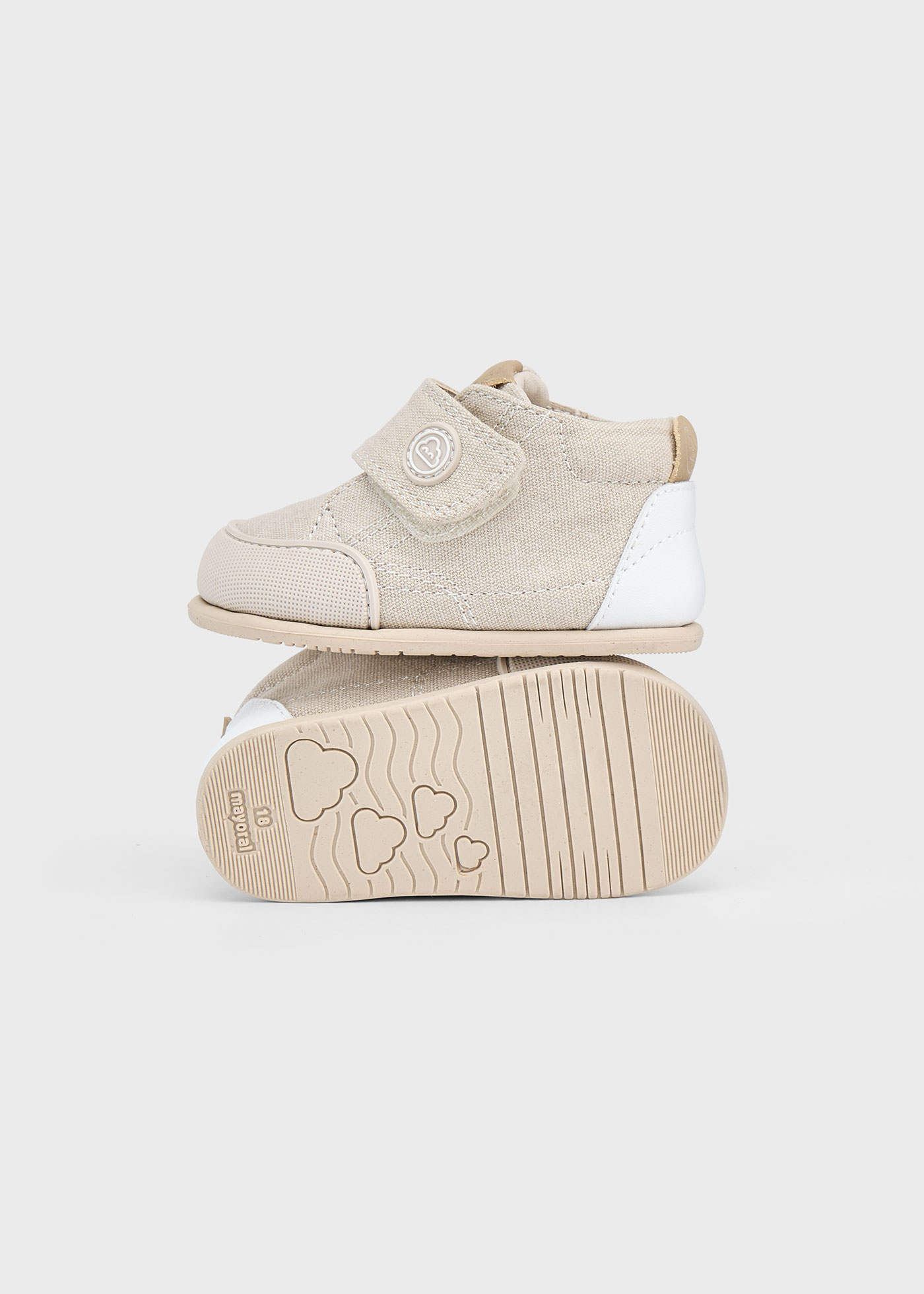 Desportivas Barefoot lona bebé