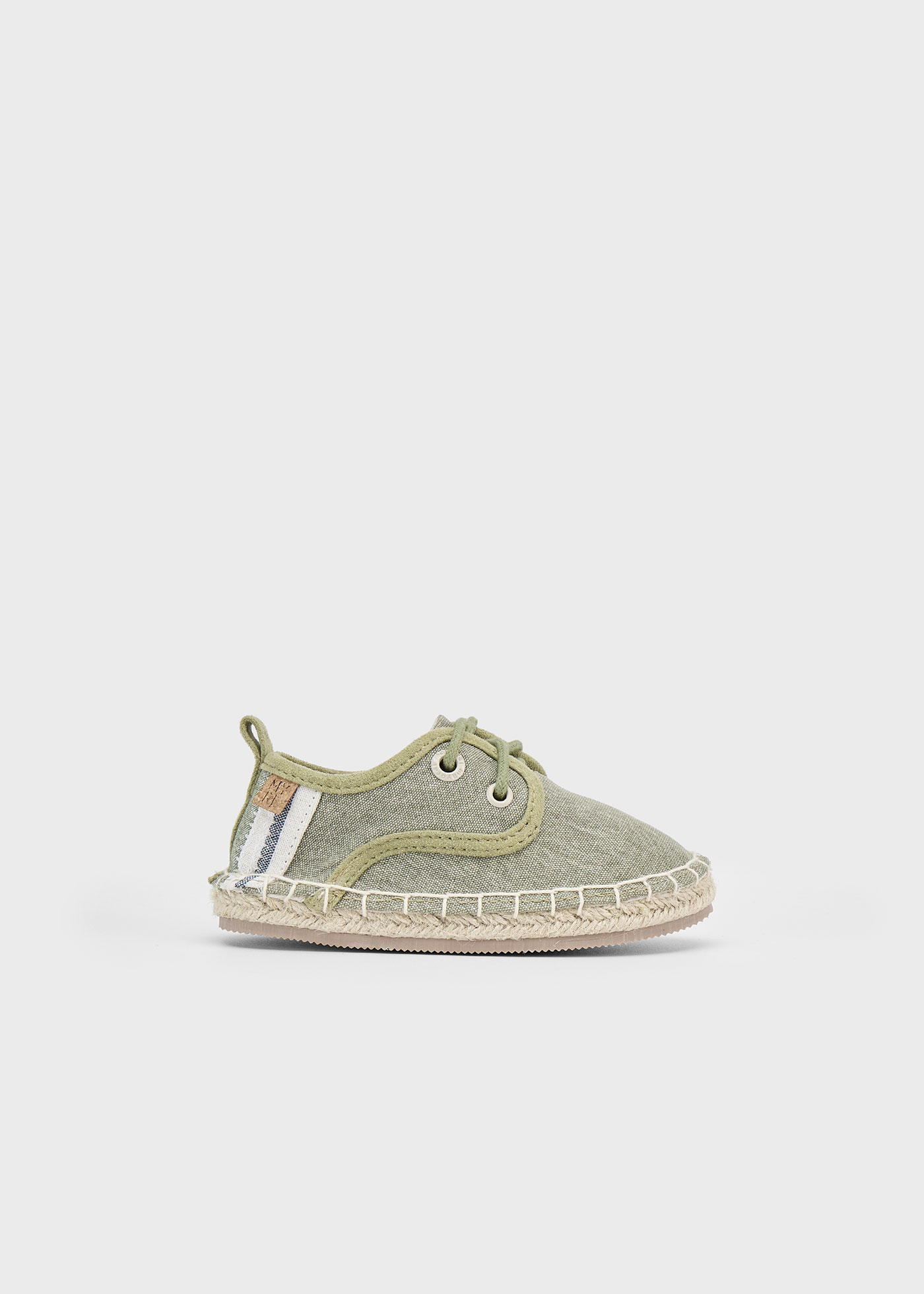 Espadrile cu sireturi bebe