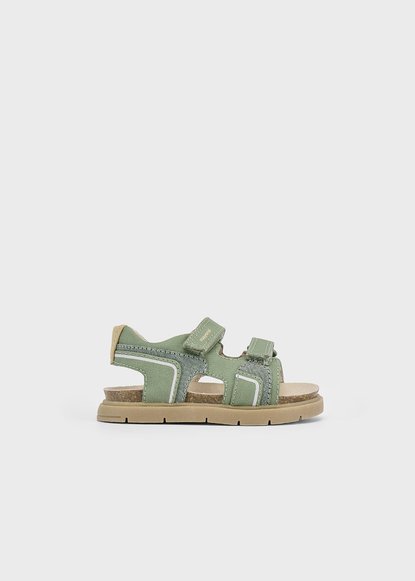Sandale velcro contrast bebe