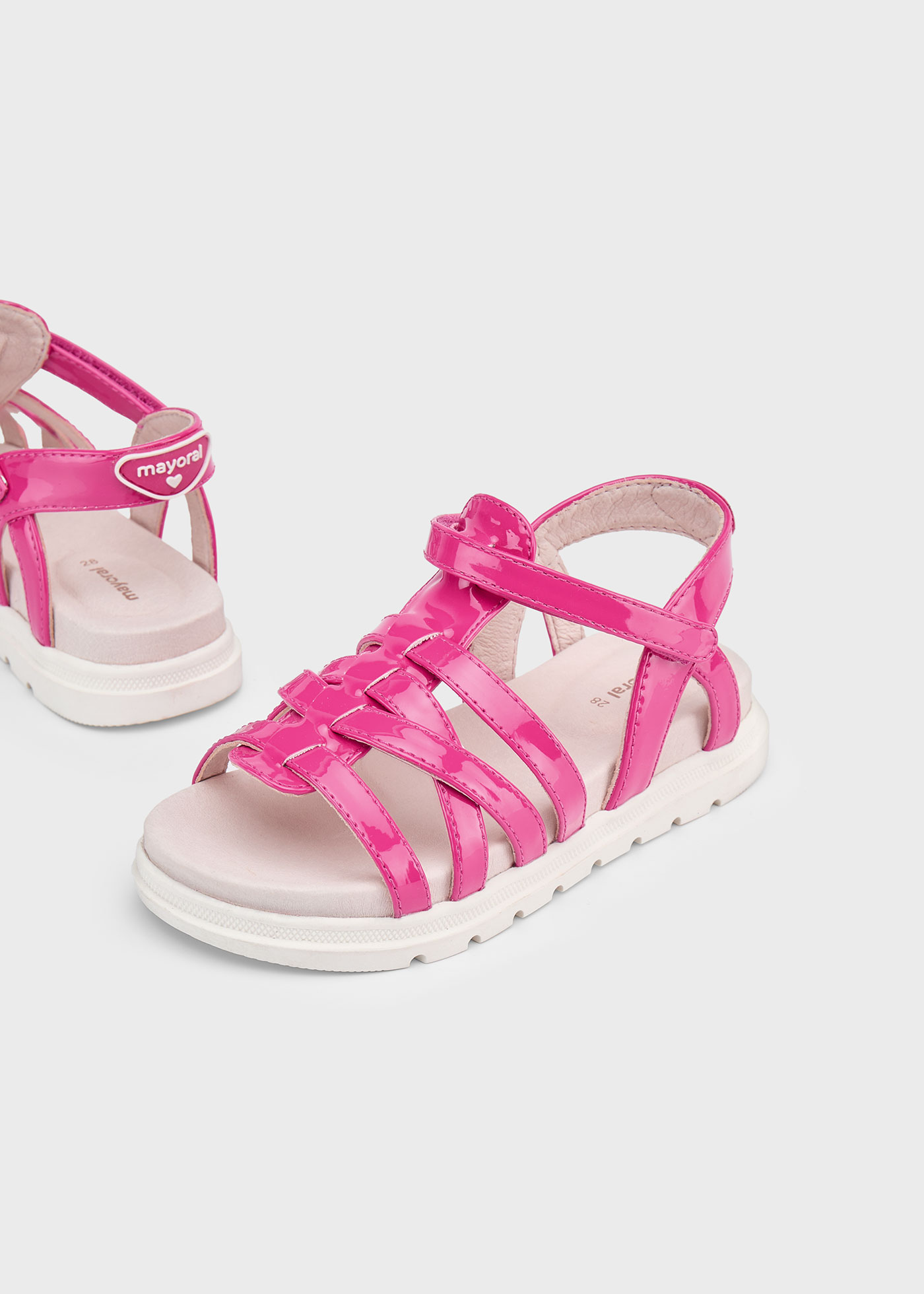 Sandale multi-striped fetita