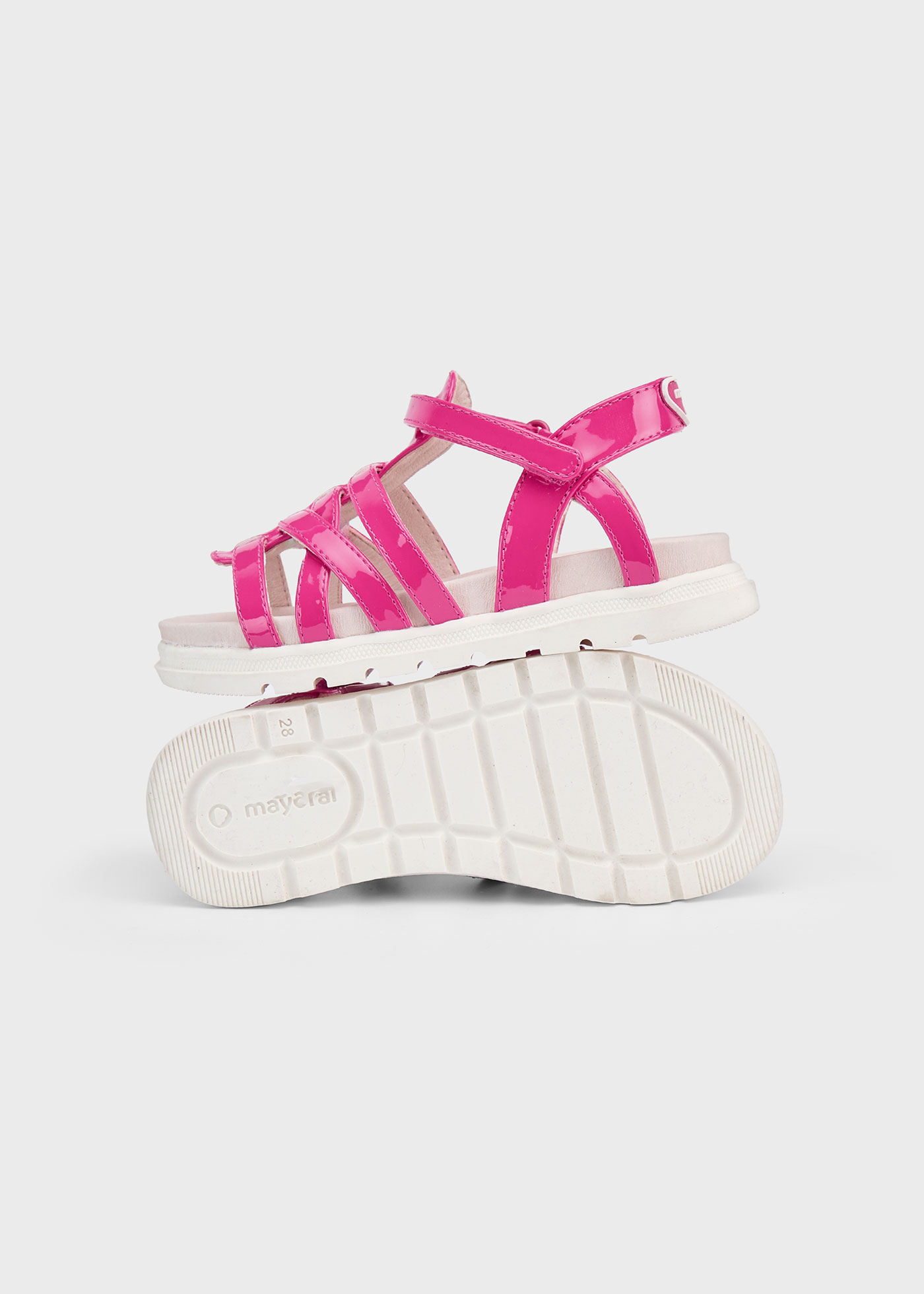 Sandale multi-striped fetita