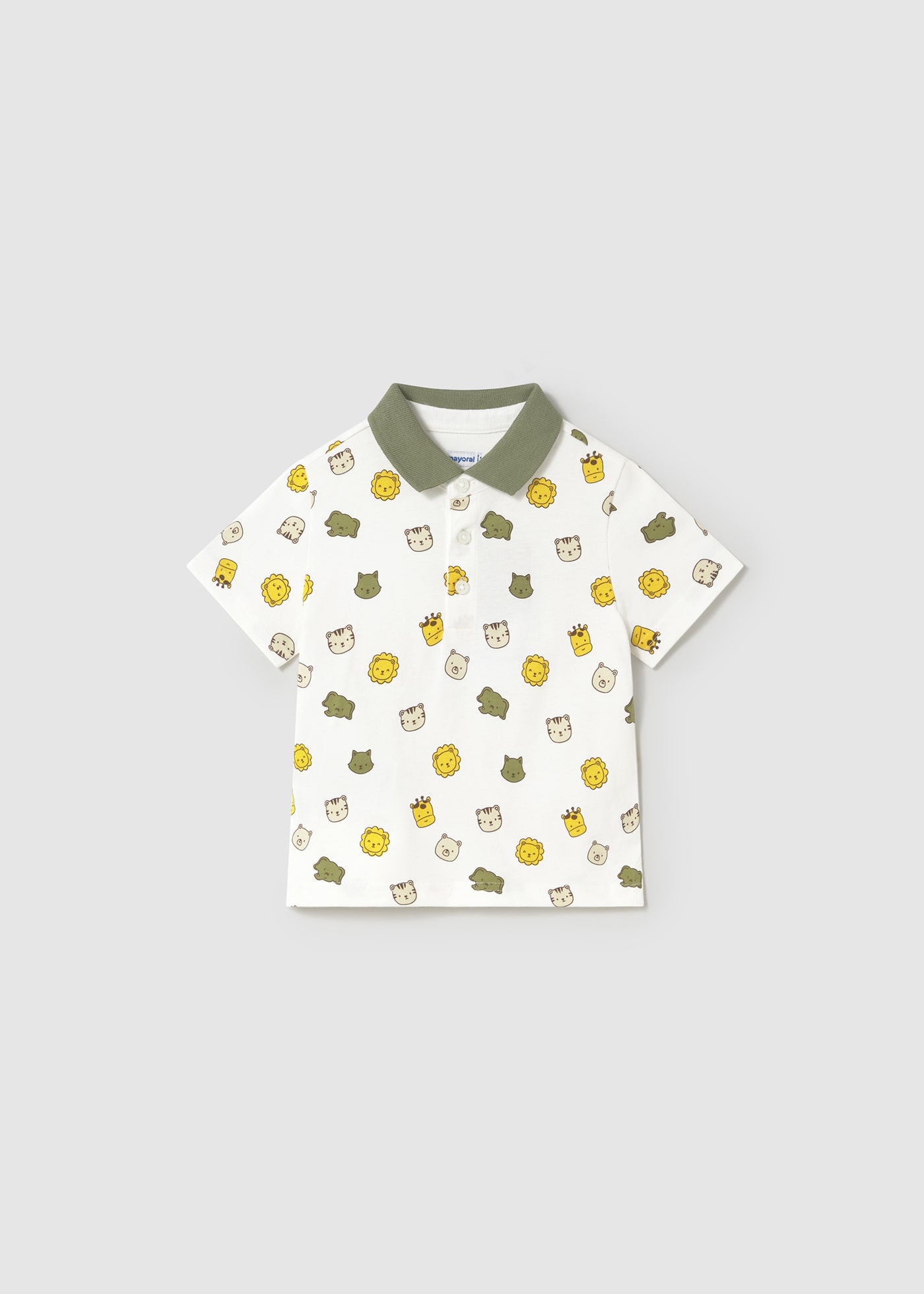 Baby print polo shirt