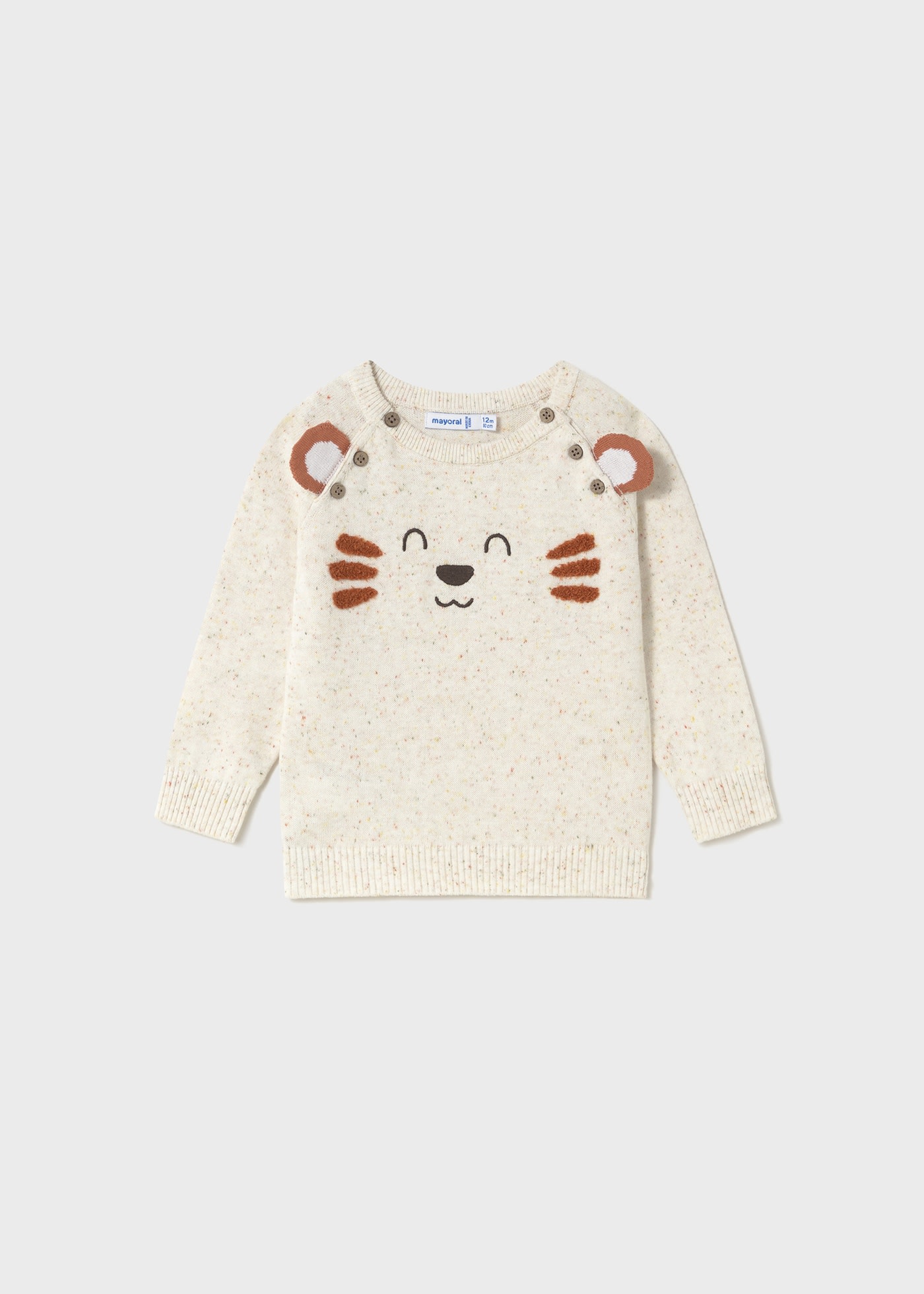 Sweter z tygrysem dla niemowlęcia