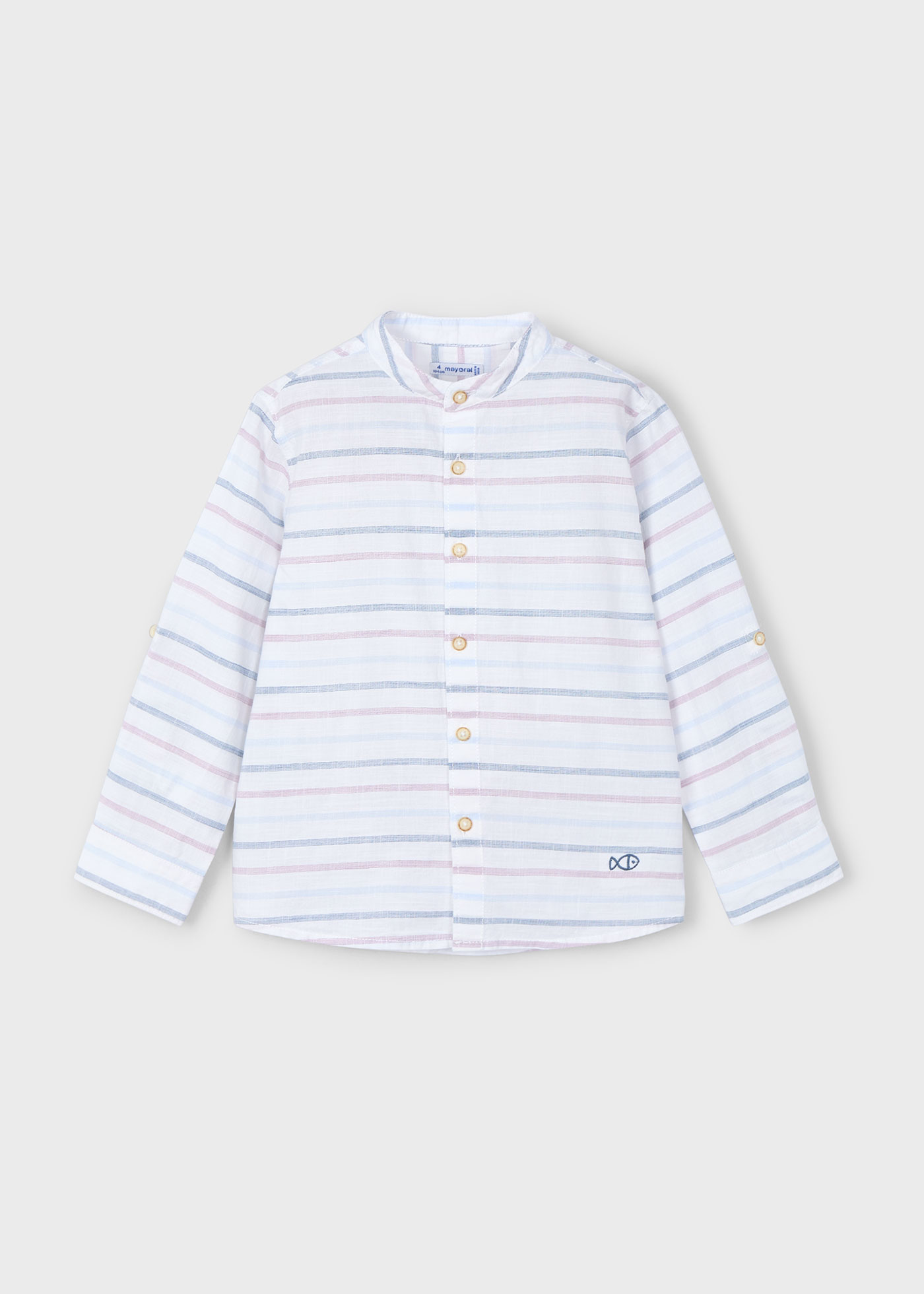 Boy horizontal stripe shirt