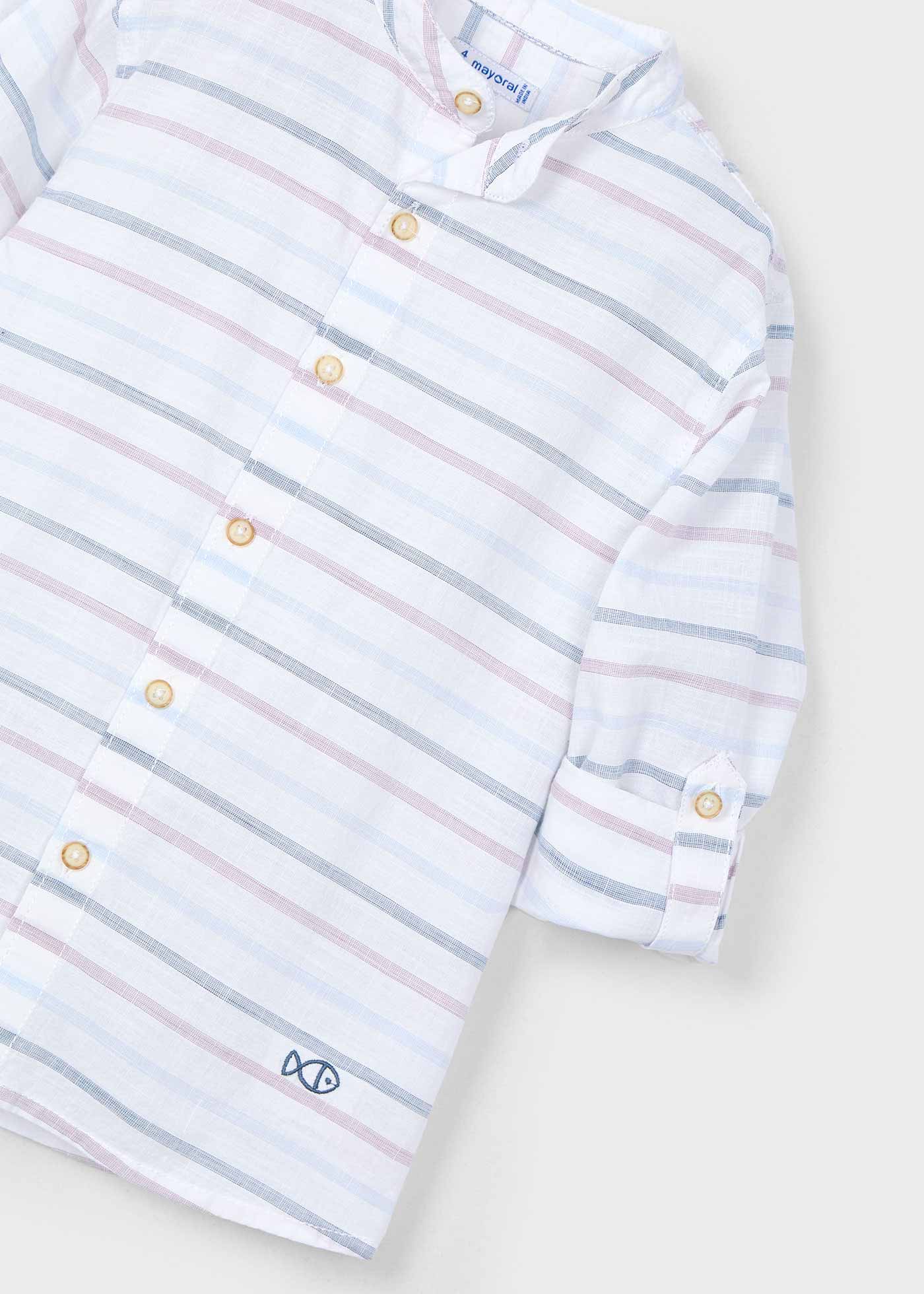 Camisa riscas menino