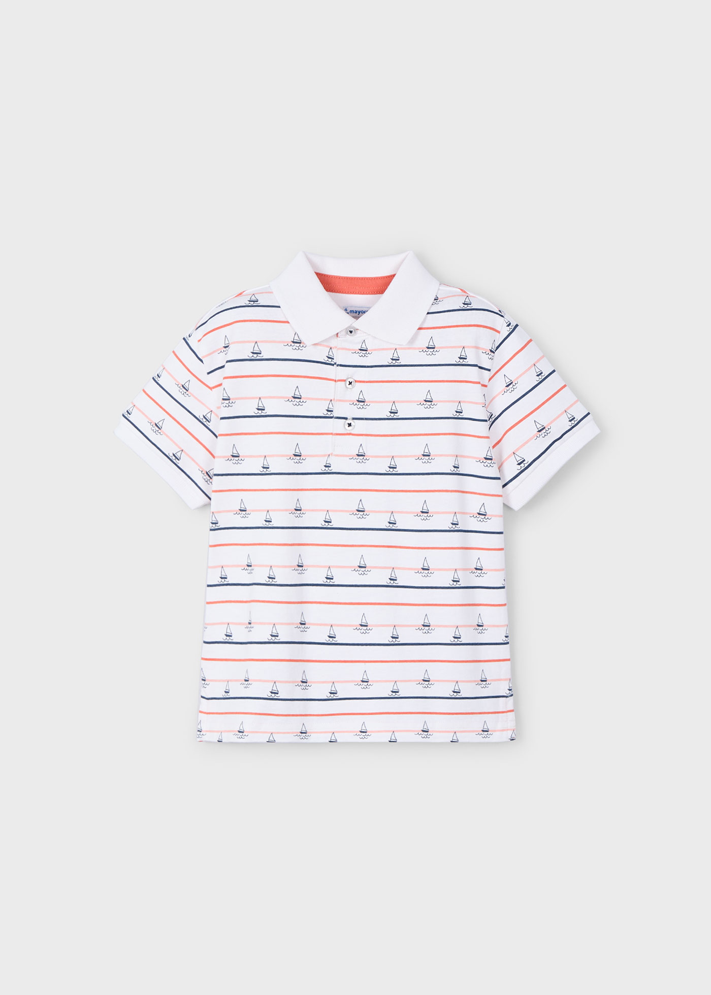 Polo estampado niño