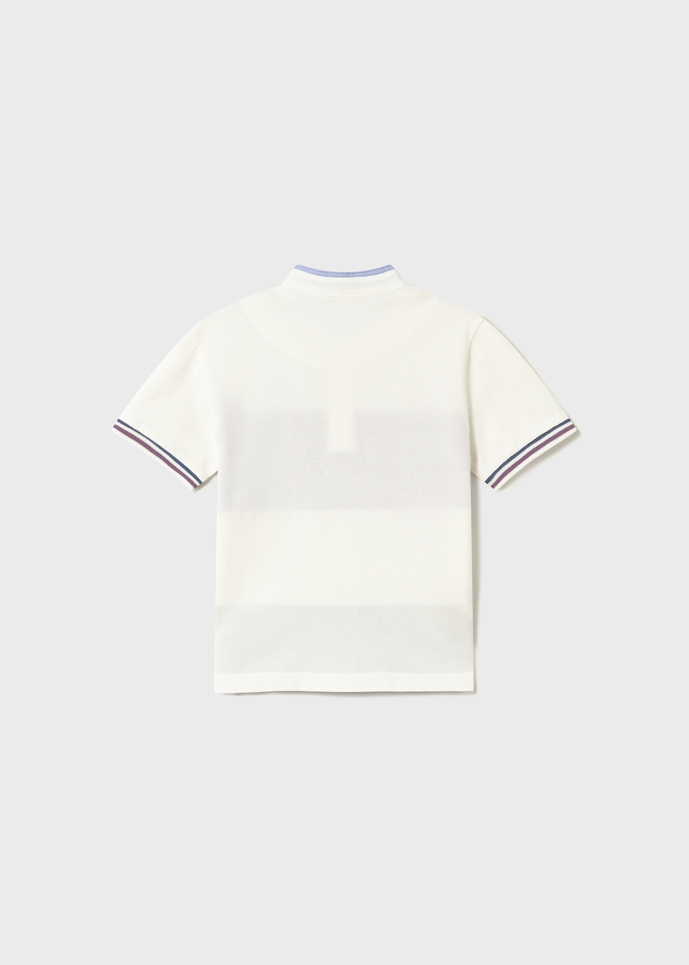 Polo bandas piqué niño