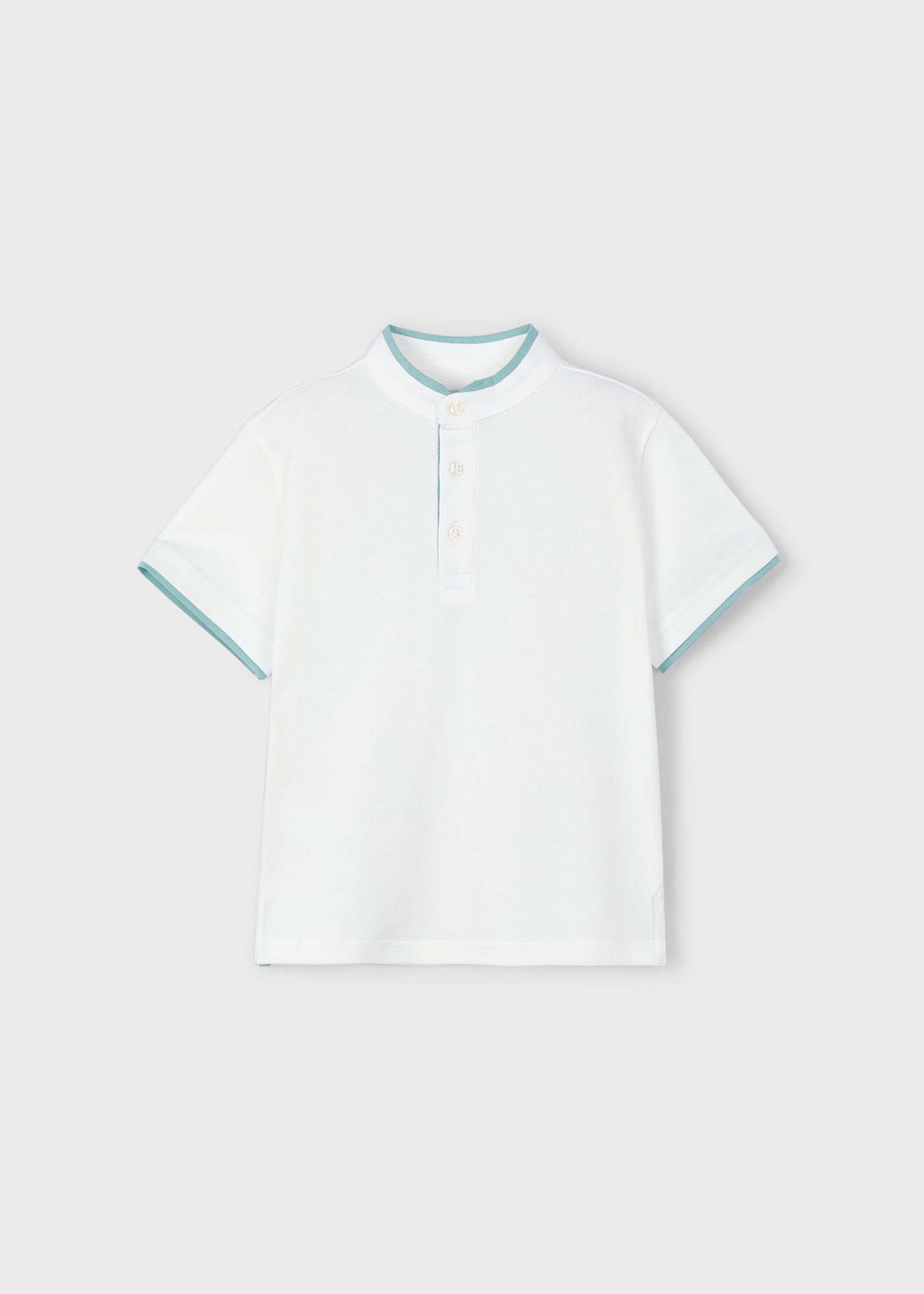 Boy contrast polo shirt