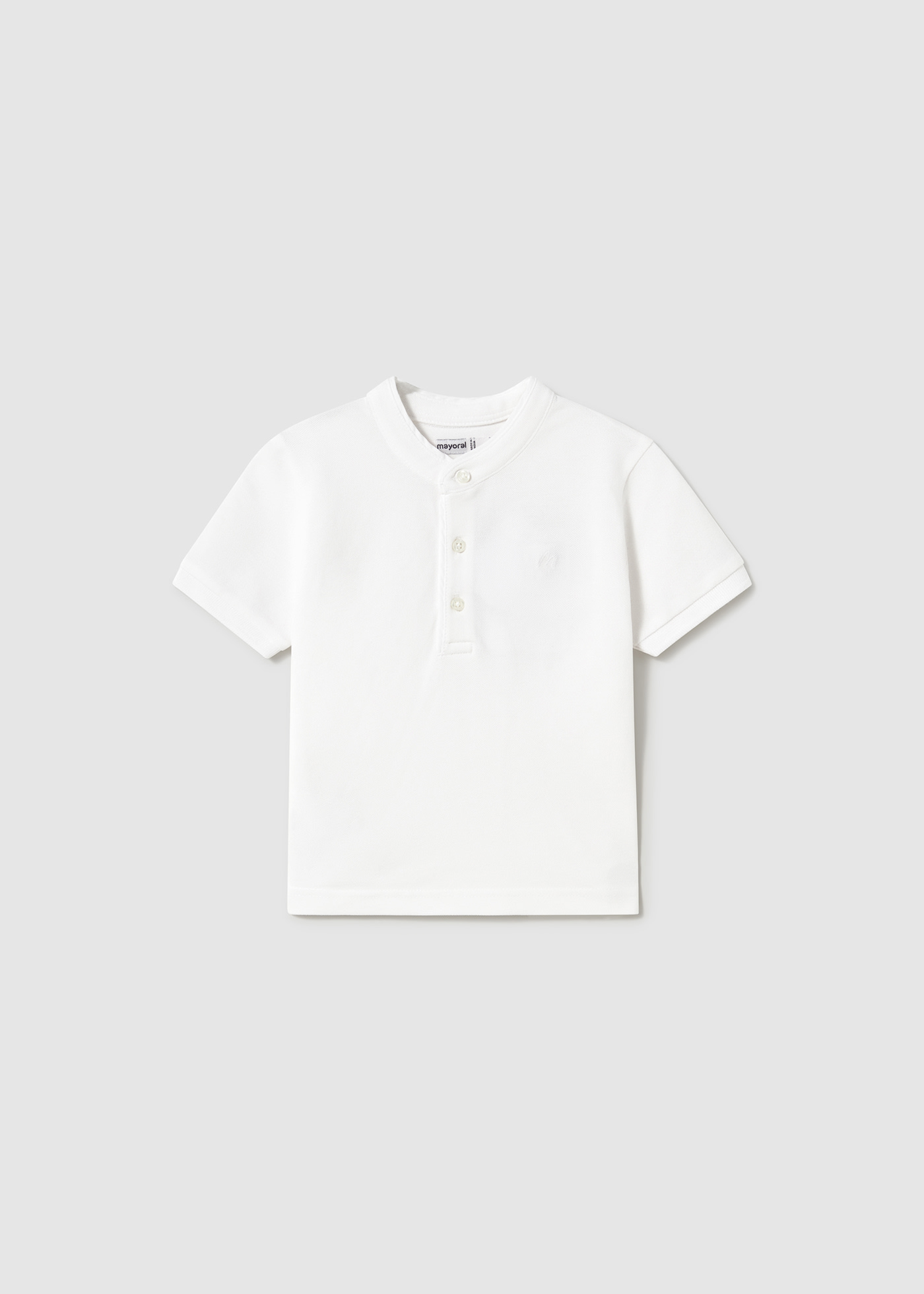 Poloshirt Mao-Kragen Baby