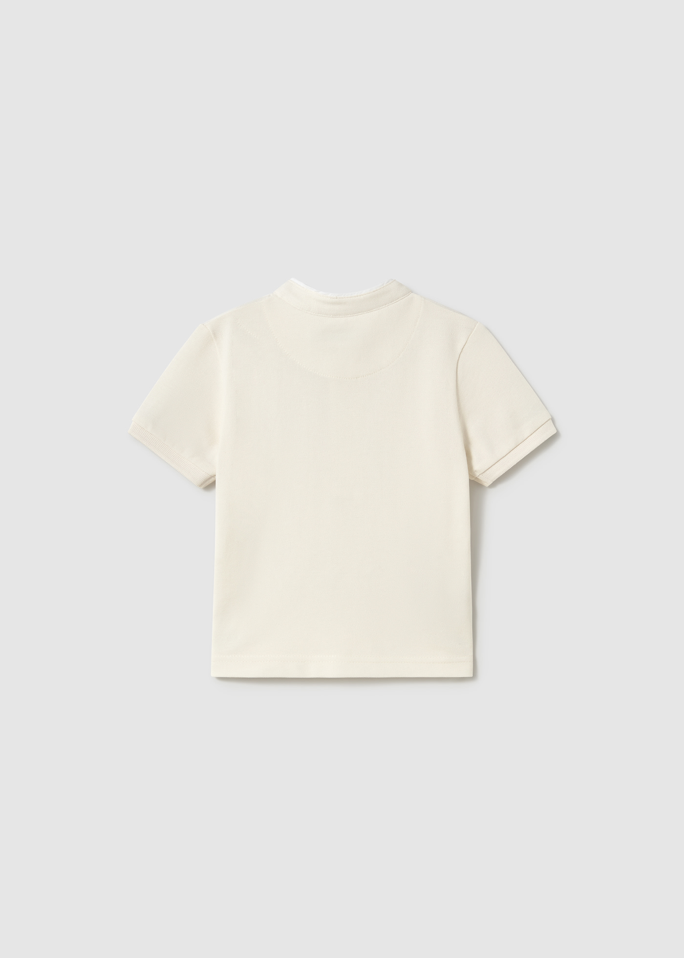 Poloshirt Mao-Kragen Baby