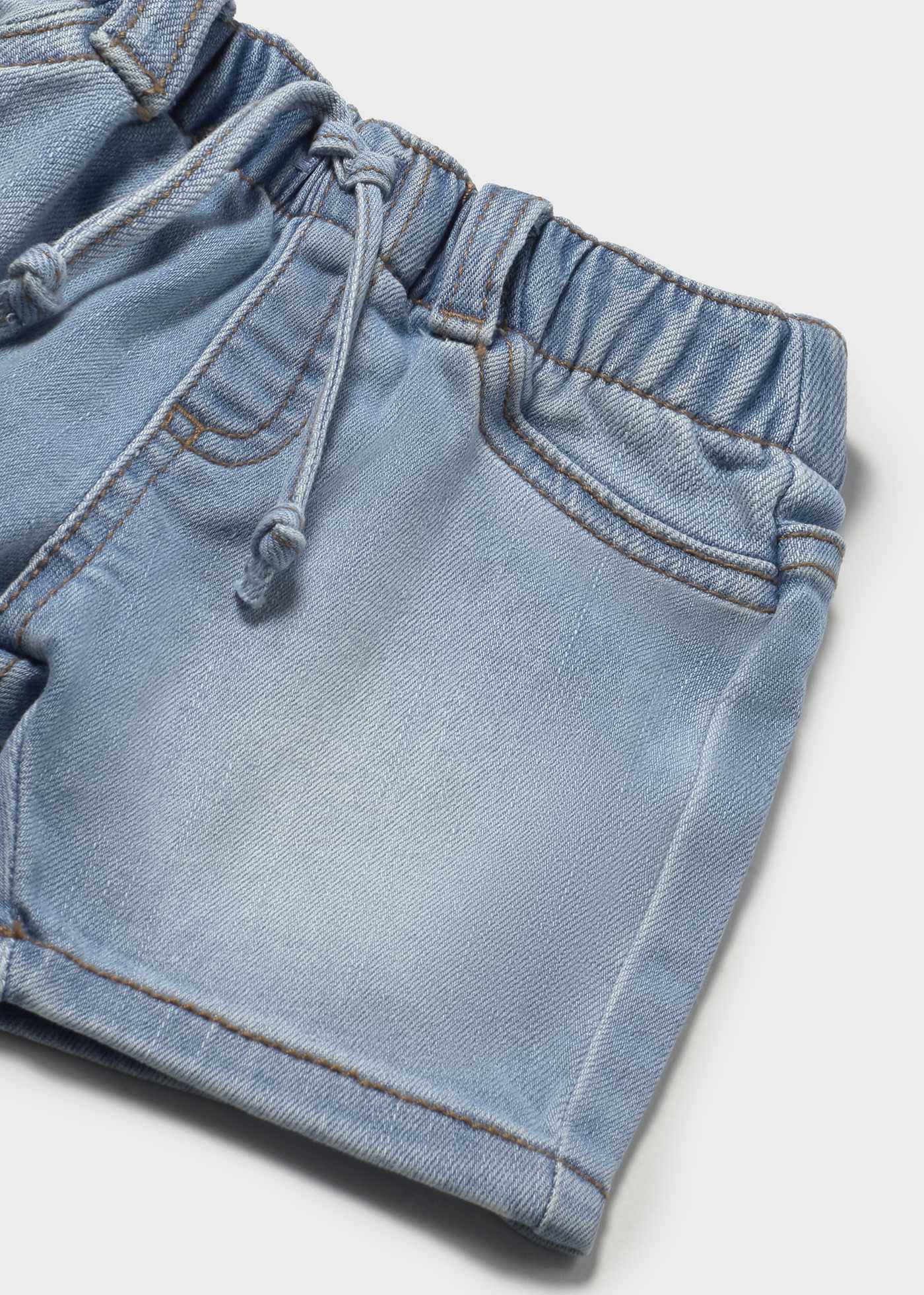 Short en jean nouveau-né