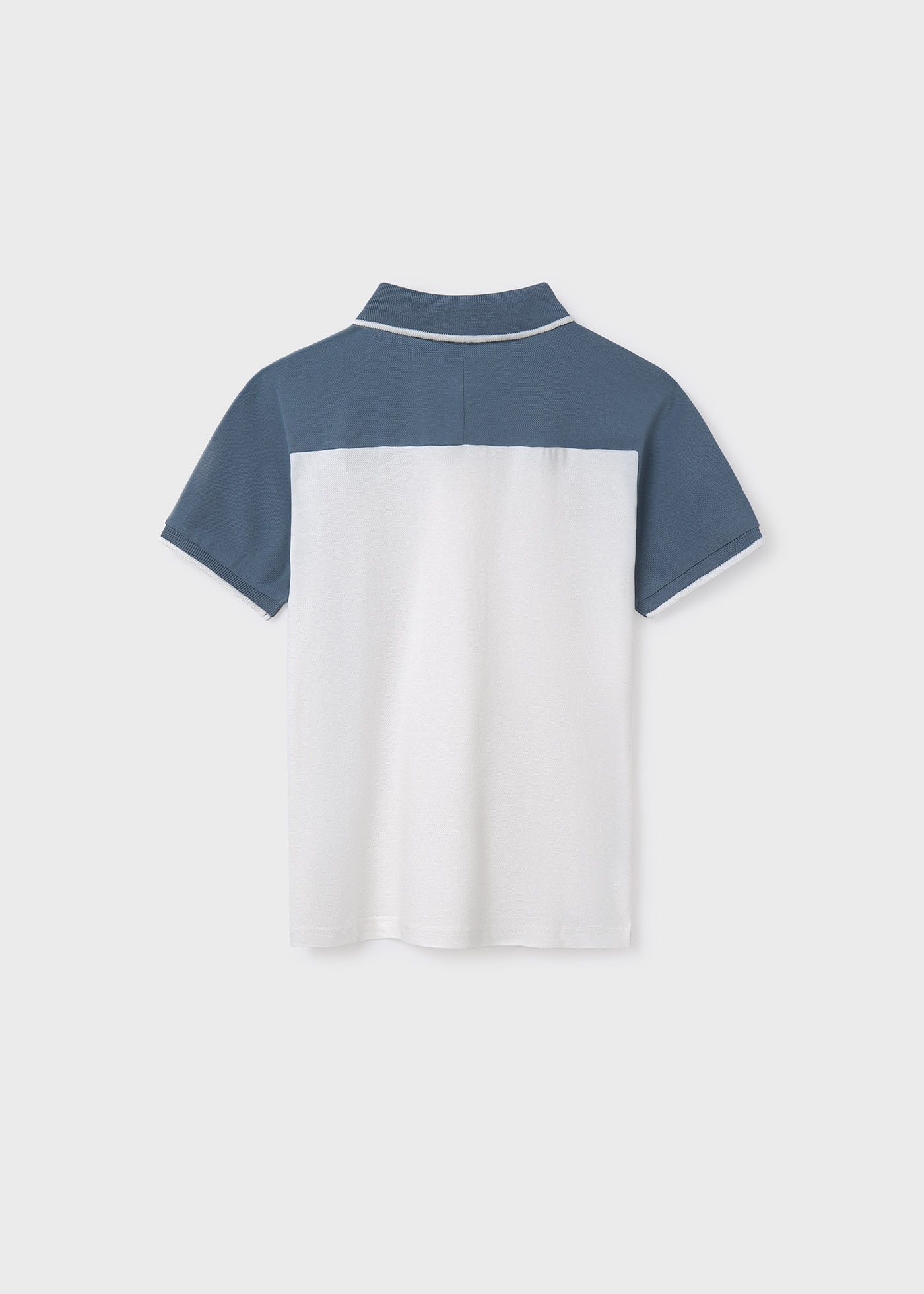 Polo contrasti colore ragazzo