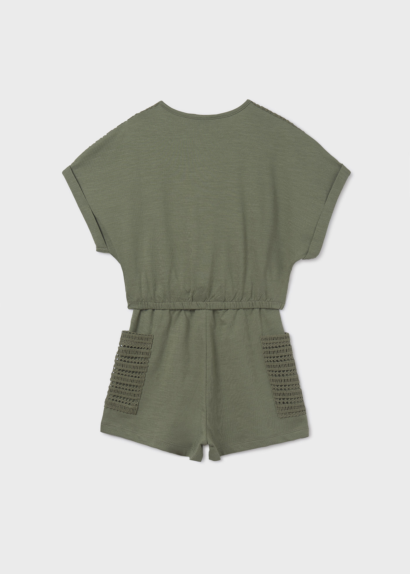 Conjunto pantalón corto y camiseta nudo chica