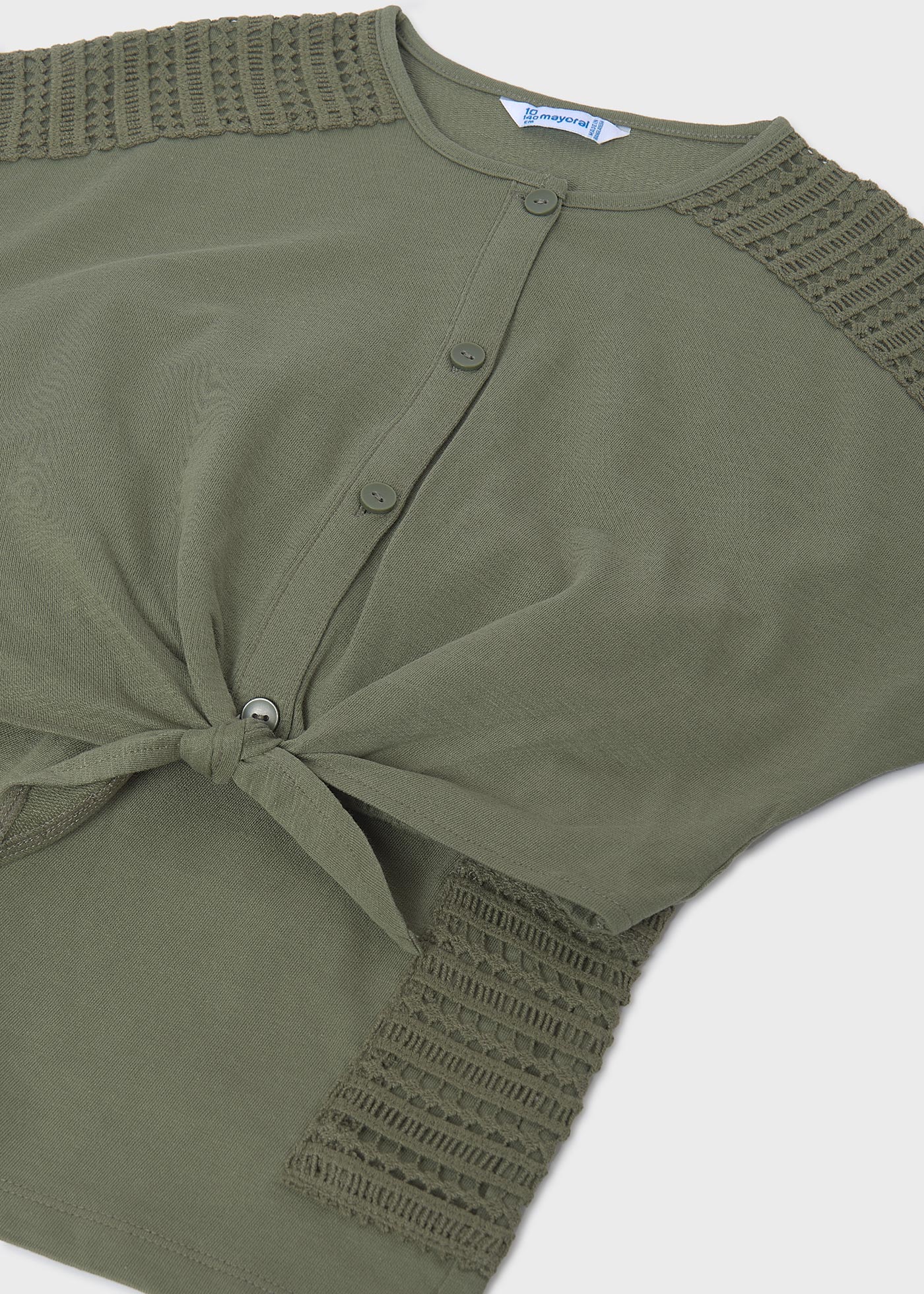 Set Shorts und T-Shirt Knoten Teenager Mädchen