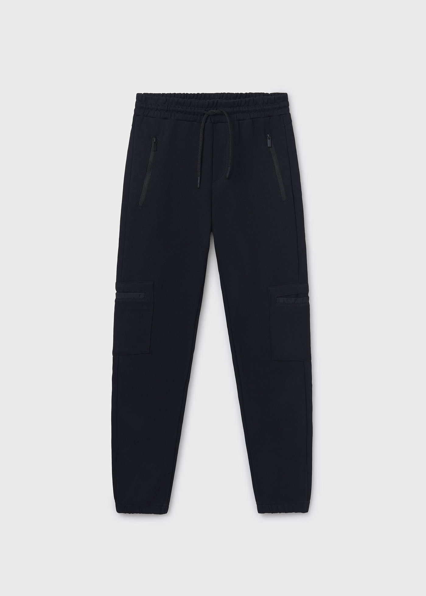 Boy contrast casual trousers