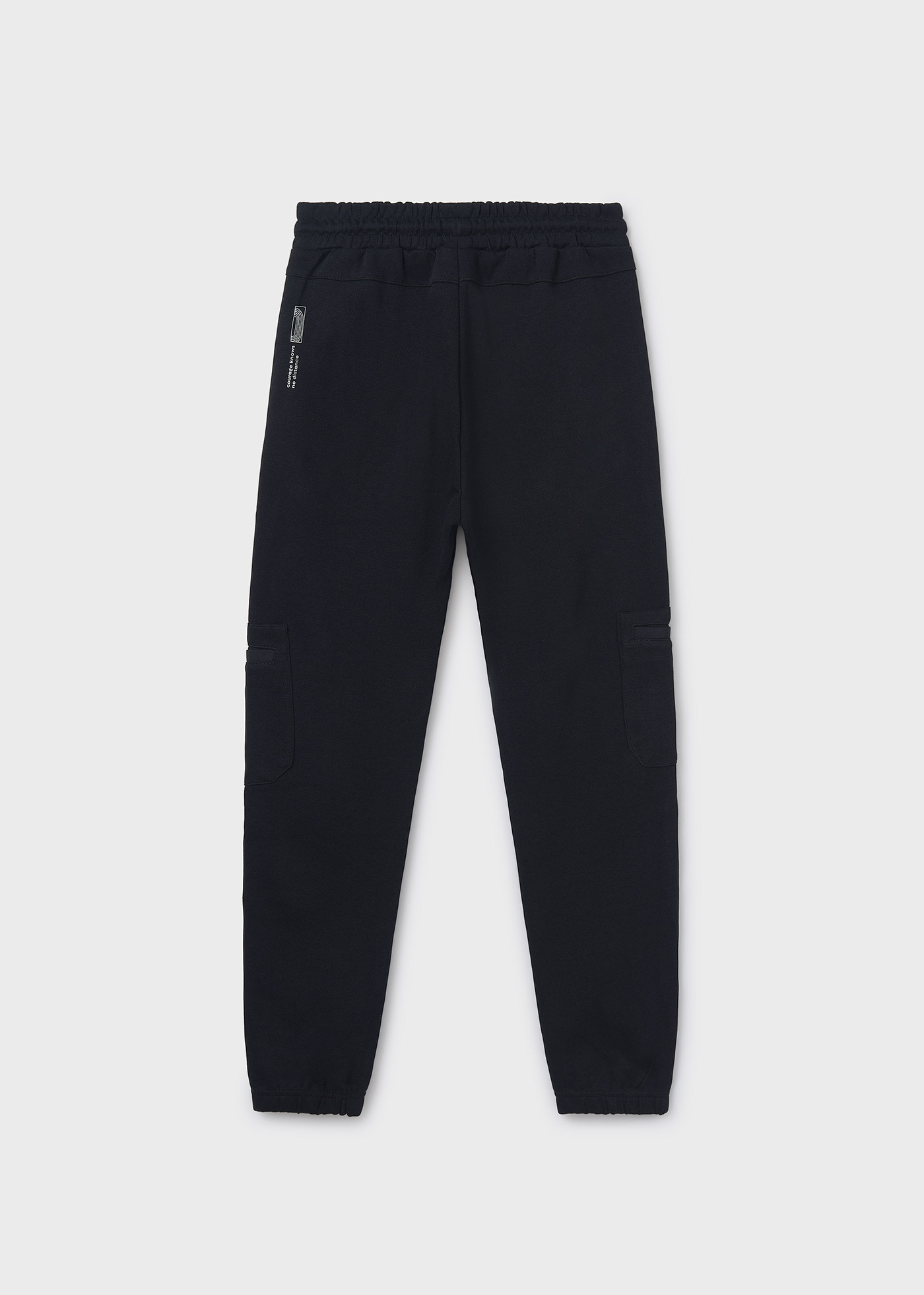 Boy contrast casual trousers